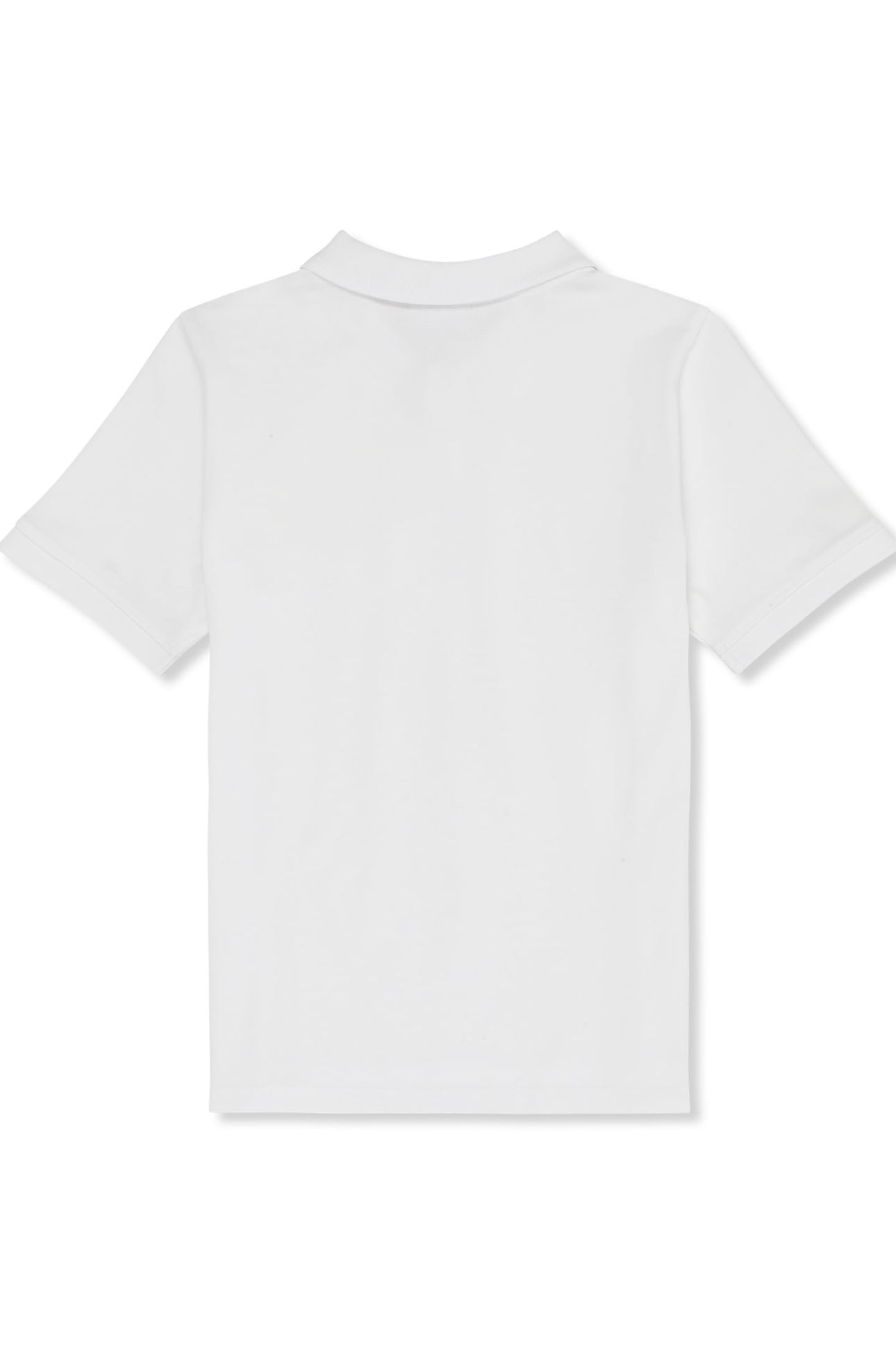 PIAGGIA REGULAR LOGO POLO SHIRT BRIGHT WHITE 2