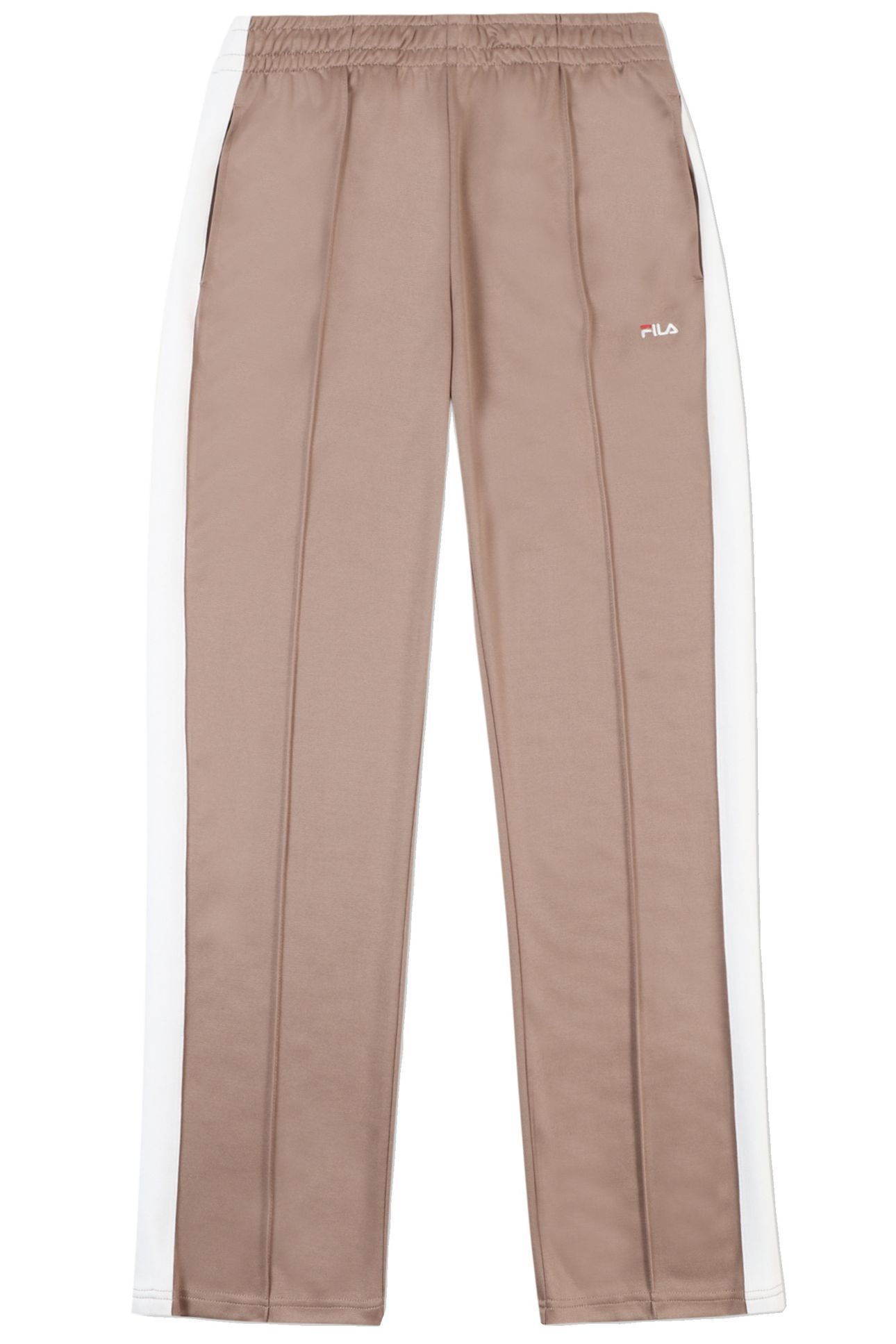 SAGANO STRAIGHT TAPED TRACK PANTS TAUPE GRAY 5