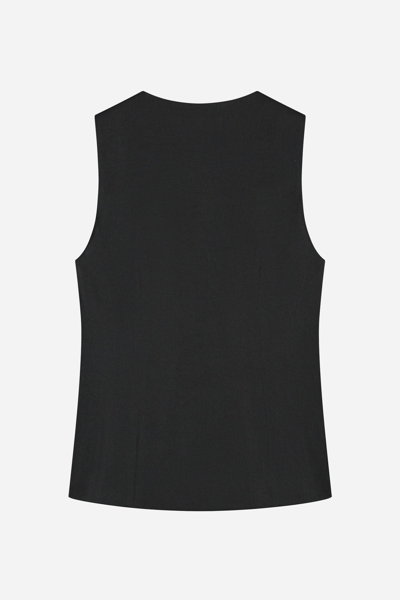 NOUS SOMMES LABELS – TEDDIE GILET BLACK 4