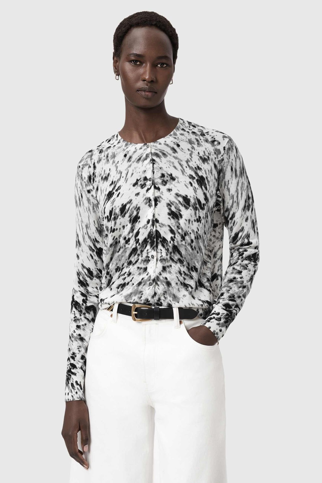 ANOUK CARDIGAN CANTER ECRU WHITE 1