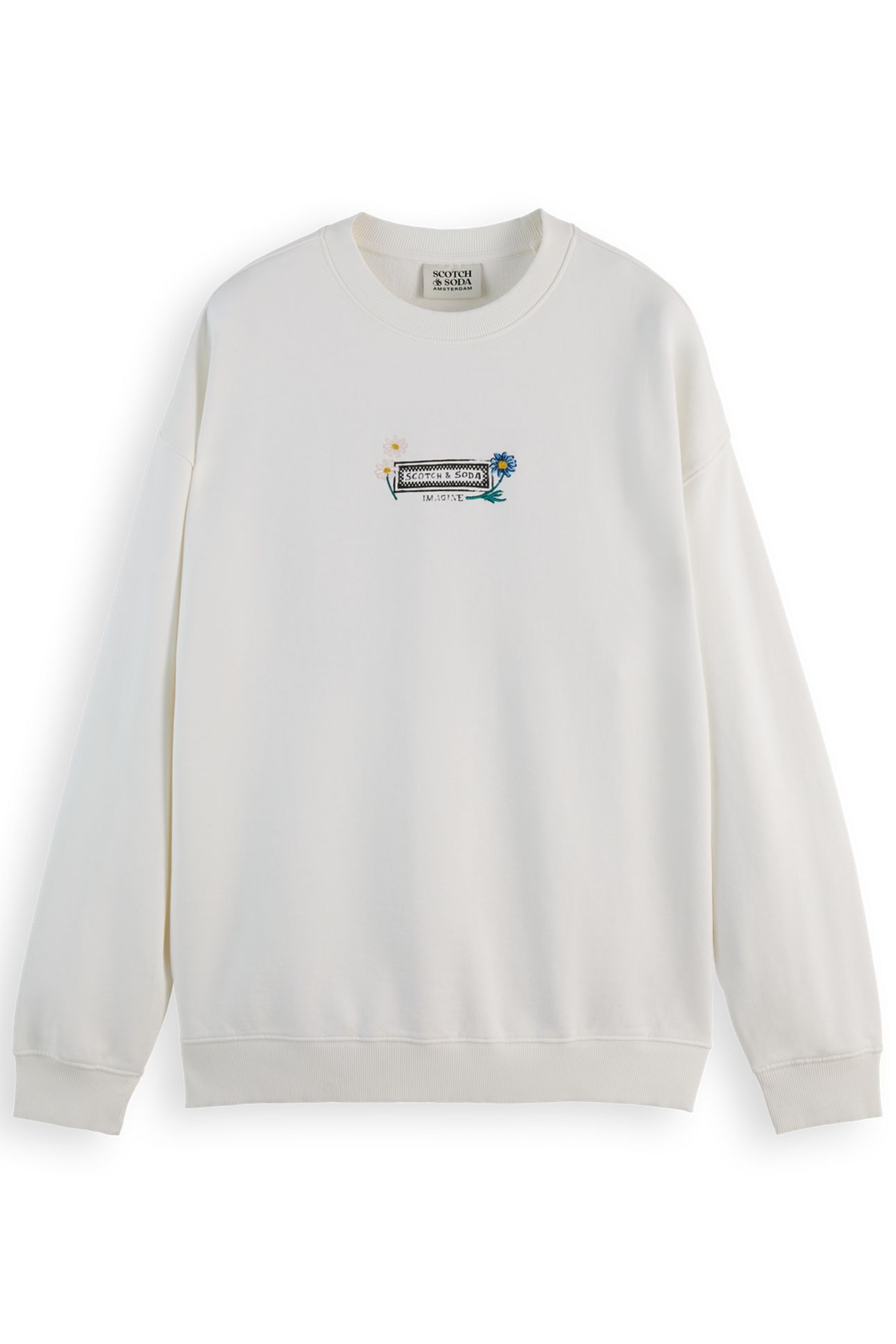 RELAXED FIT ARTWORK SWEATSHIRT SWAN 1