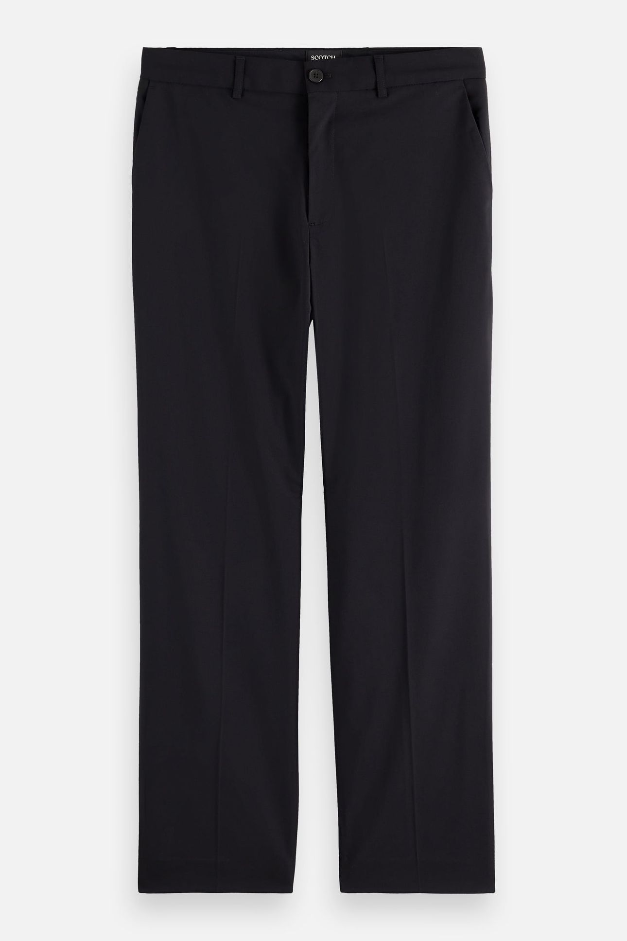 CORE RELAXED STRAIGHT FIT COOL-WOOL BLEND CHINO BLACK 4