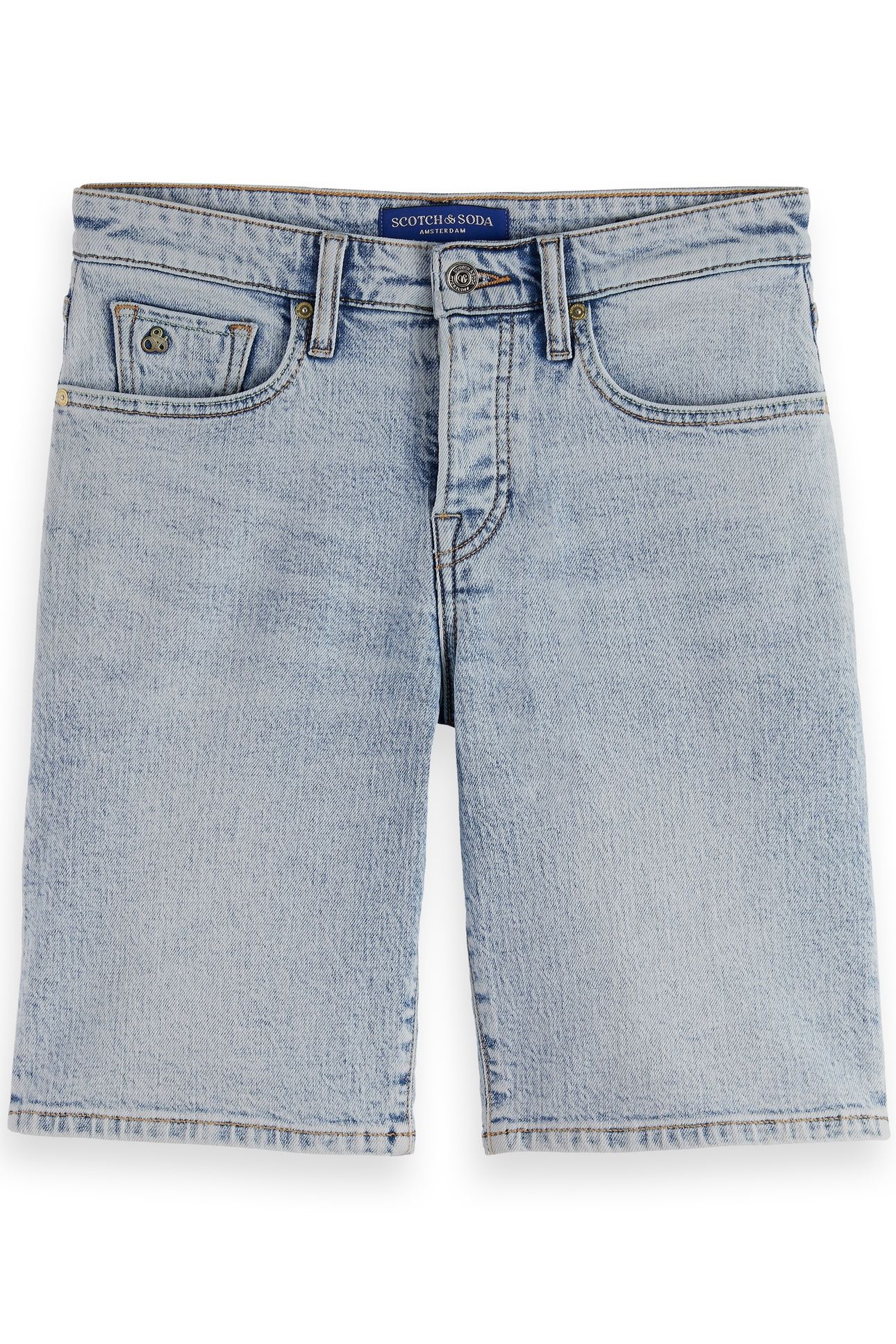RALSTON SLIM FIT DENIM SHORT — SPRING LIGHTS SPRING LIGHTS 4
