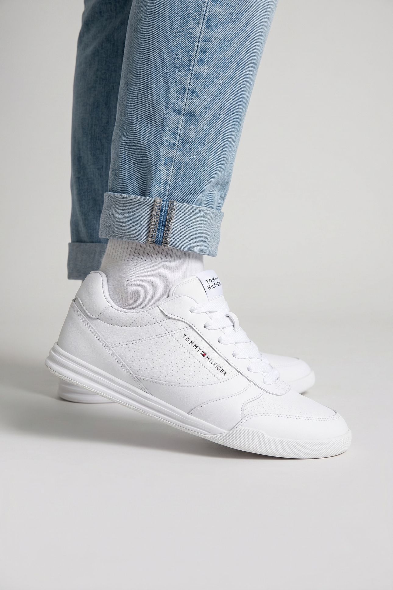 LOPRO CUP LEATHER SHOES WHITE 3