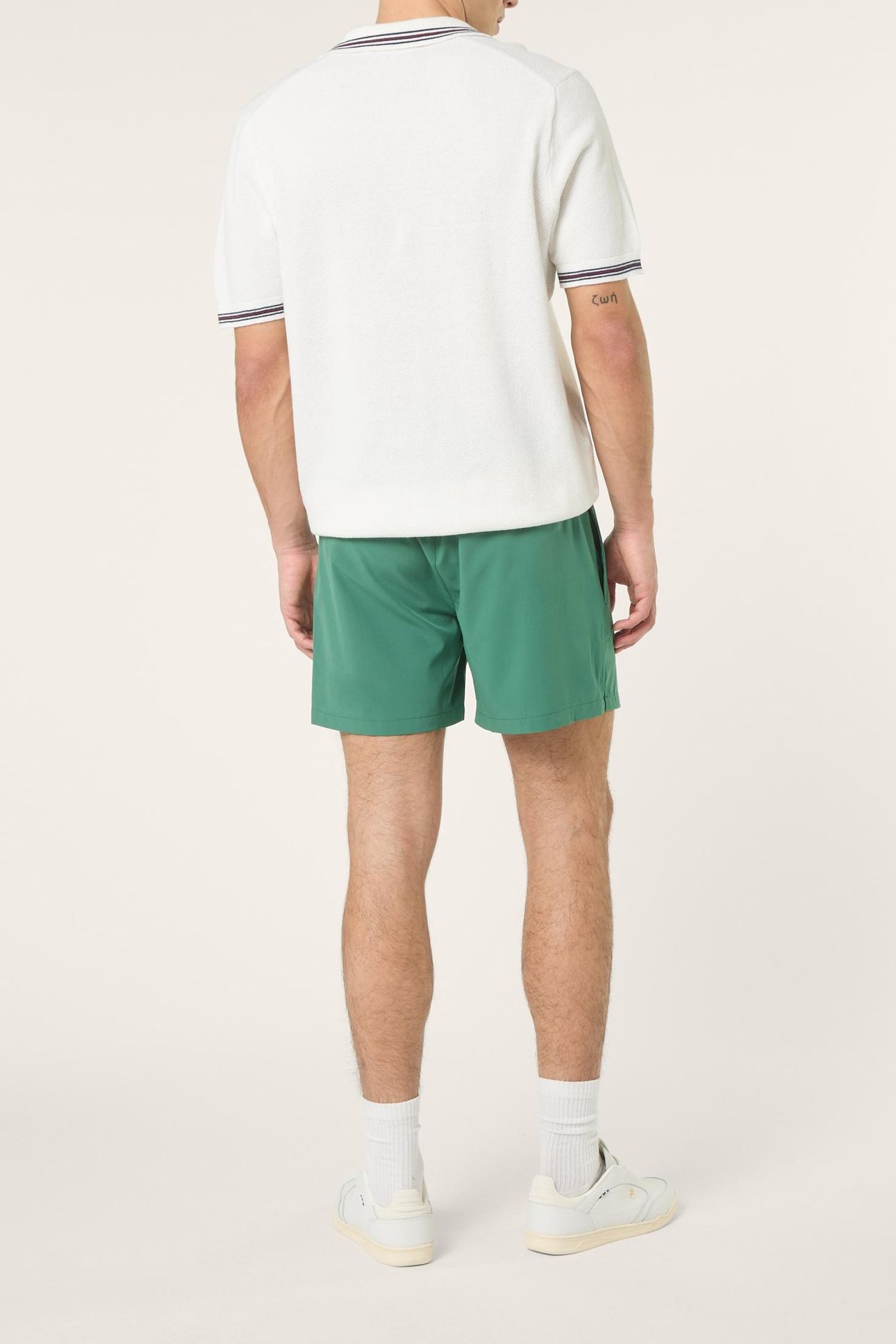 CAPRIGLIA REGULAR SHORT BEACH SHORTS POSY GREEN 3