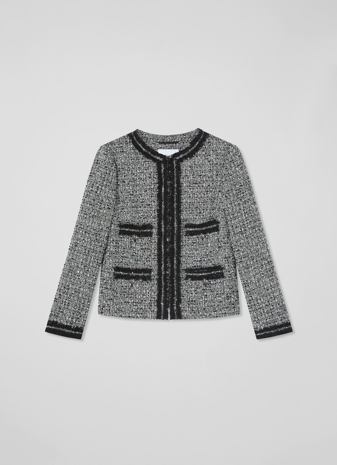 CHARLIE JACKET BLACK/CREAM 4