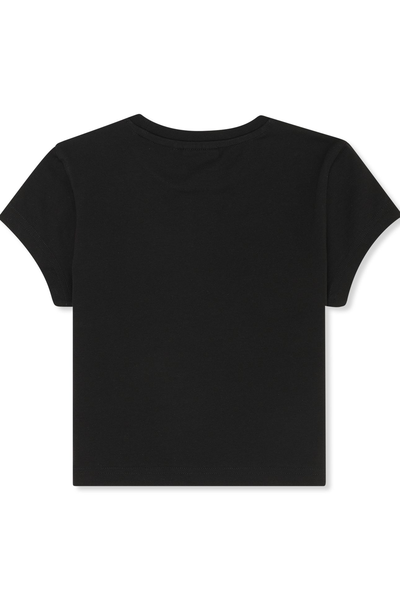 CERANOVA CROPPED LOGO T-SHIRT BLACK 2