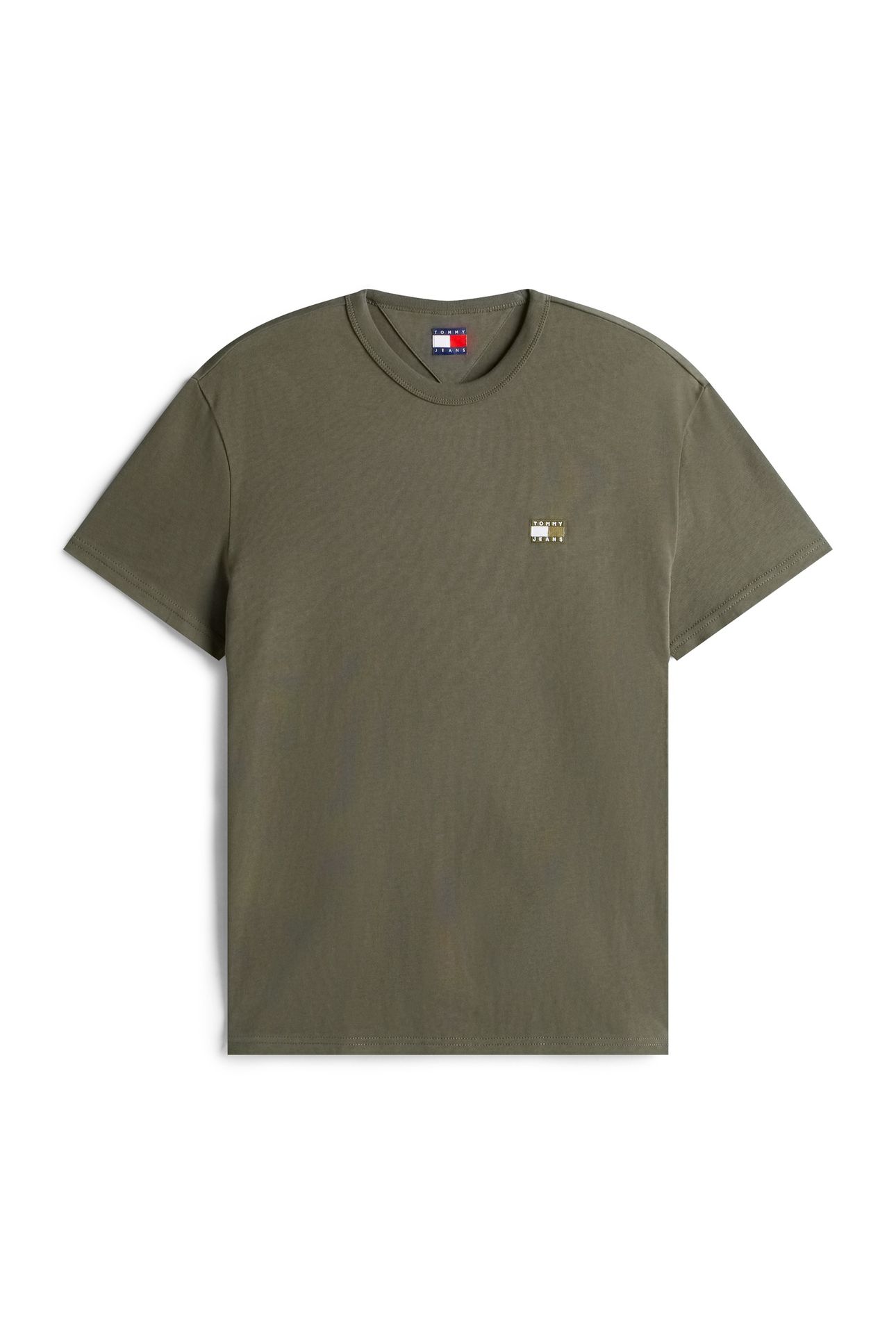 REGULAR BADGE TEE PEWTER GREEN TONAL 4