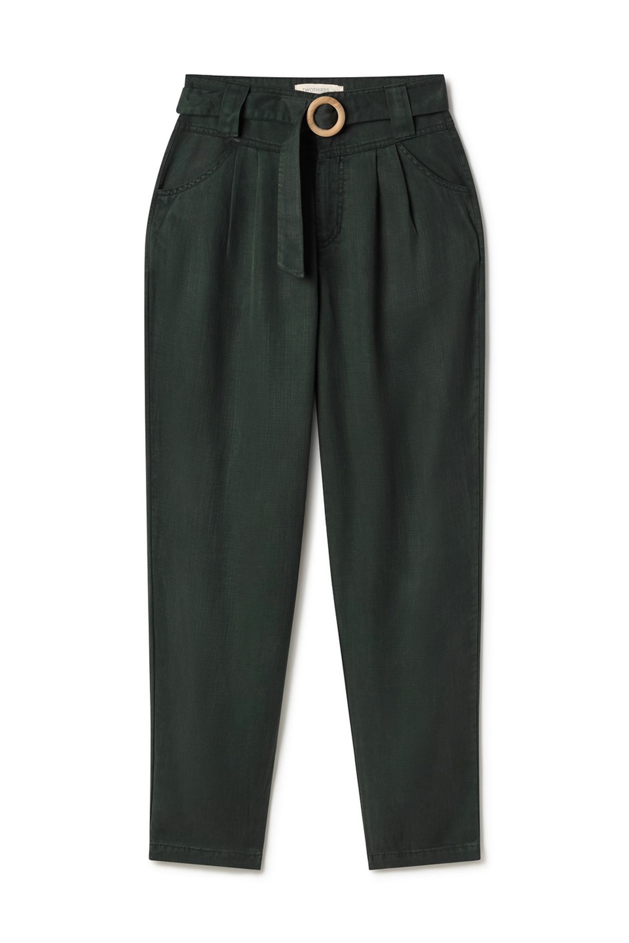 TAKAROA PANTS DEEP GREEN 3