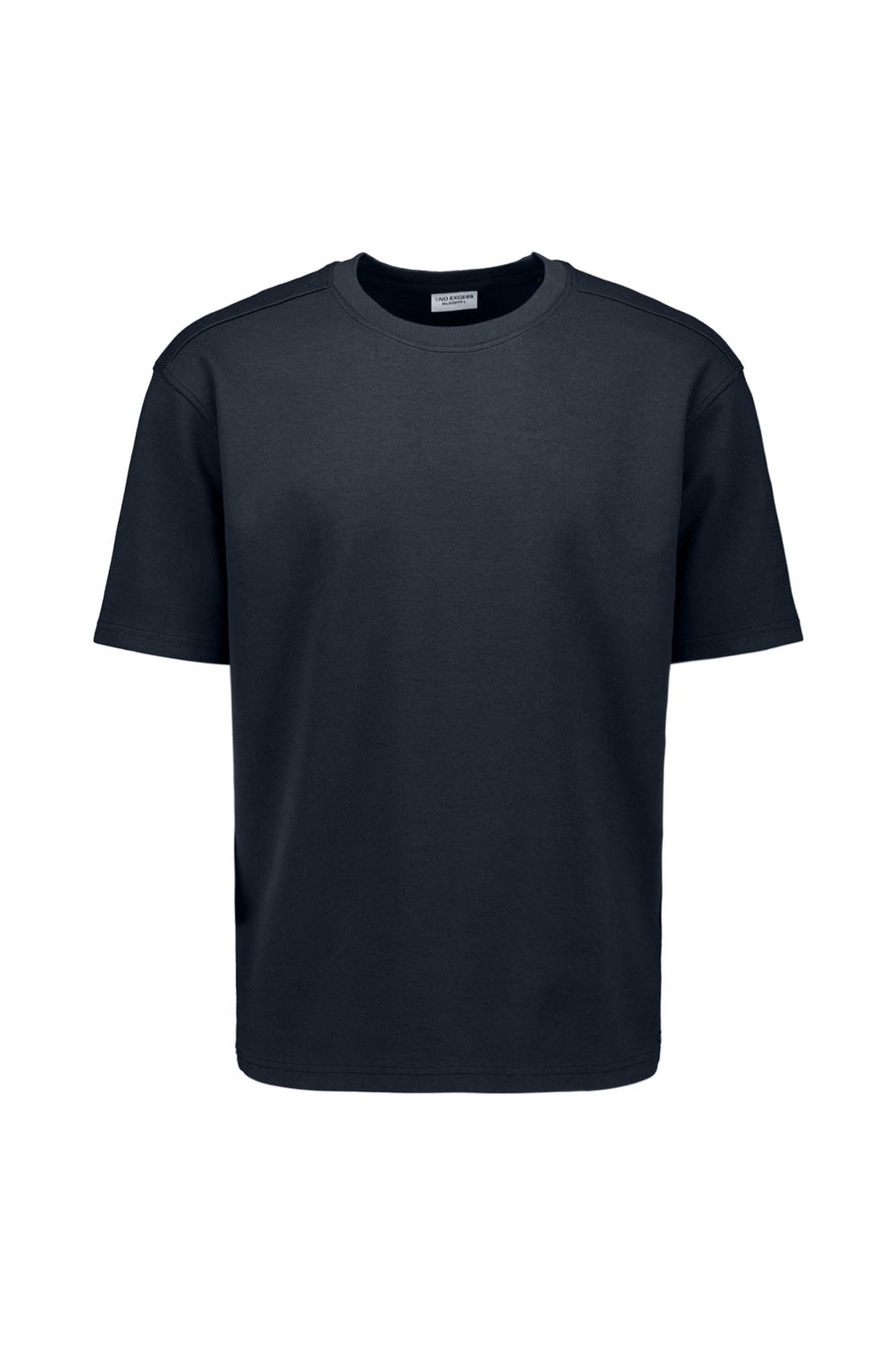T-SHIRT CREWNECK SOLID HEAVY INTERLOCK NIGHT 4