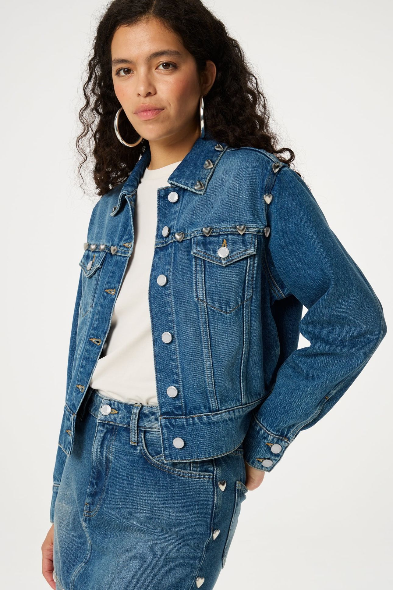 LEXIE DENIM JACKET MEDIUM AGED 1
