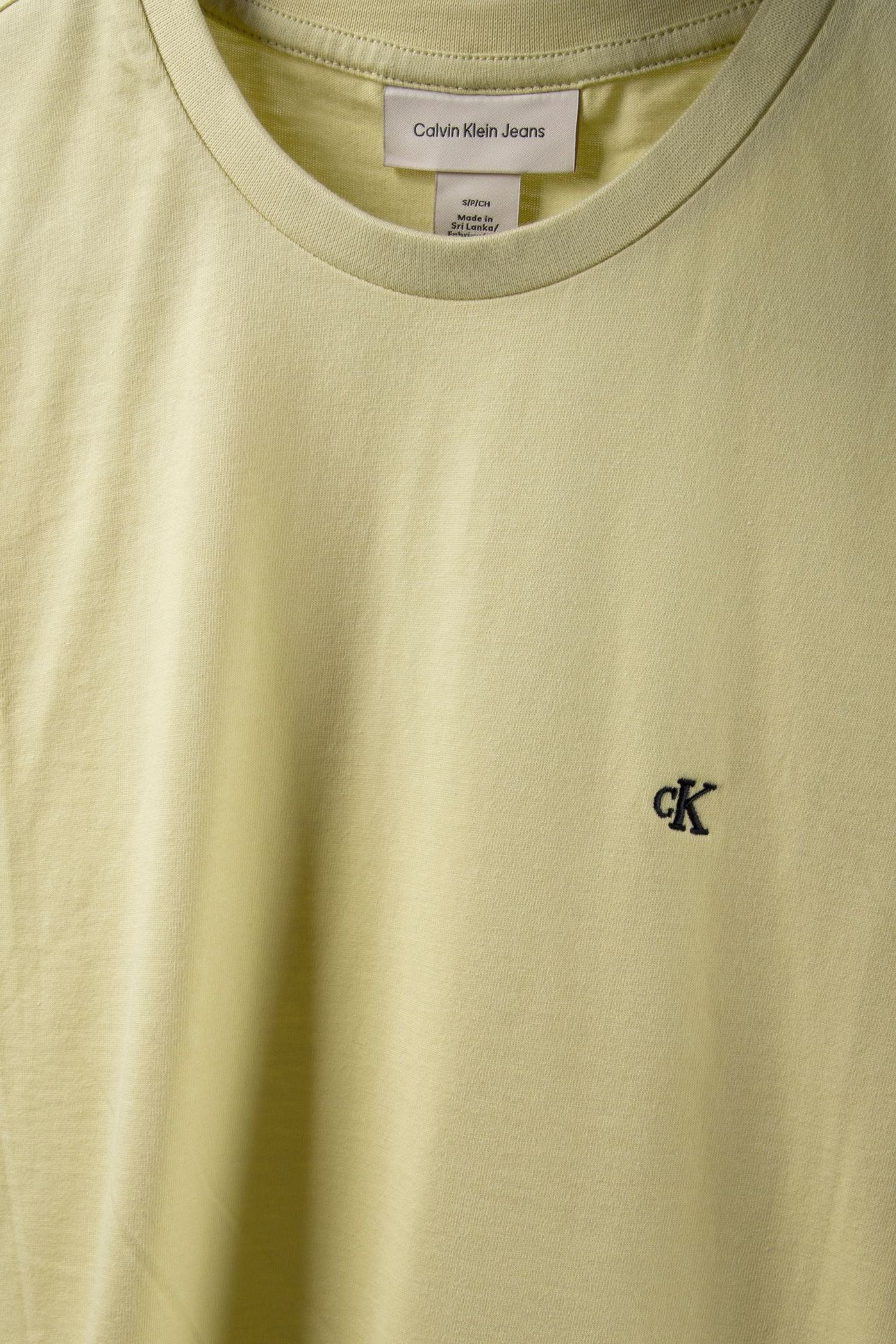 SS CLASSIC MONOGRAM T-SHIRT LIME SPRITZ 4
