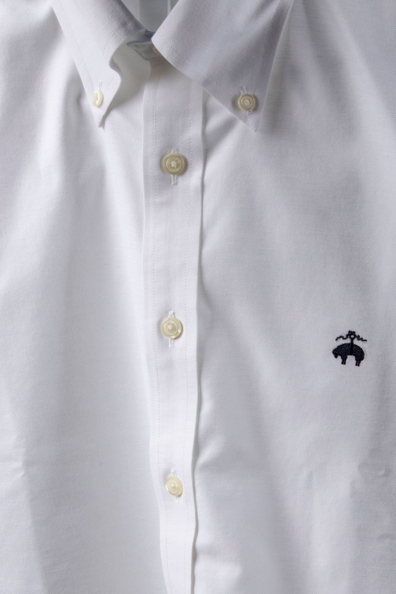 NON-IRON OXFORD STRETCH SOLIDS REGULAR SHIRT WHITE 6