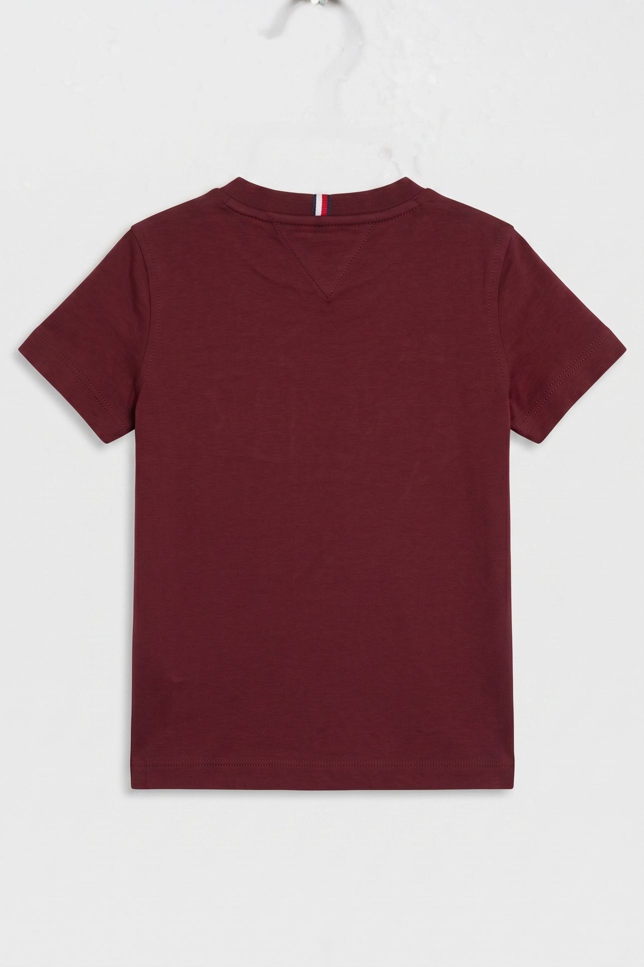 BOYS TOMMY ICONS POLO DEEP ROUGE 3
