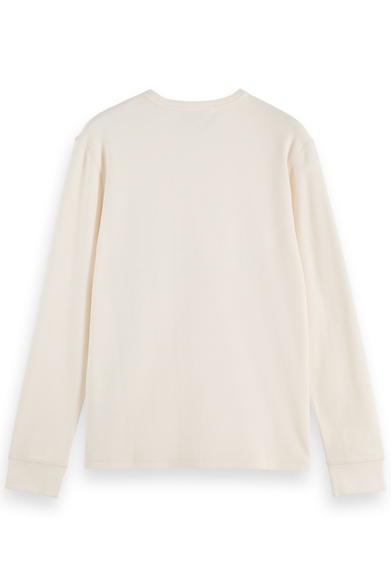 WAFFLE T-SHIRT LS EGGNOG 5
