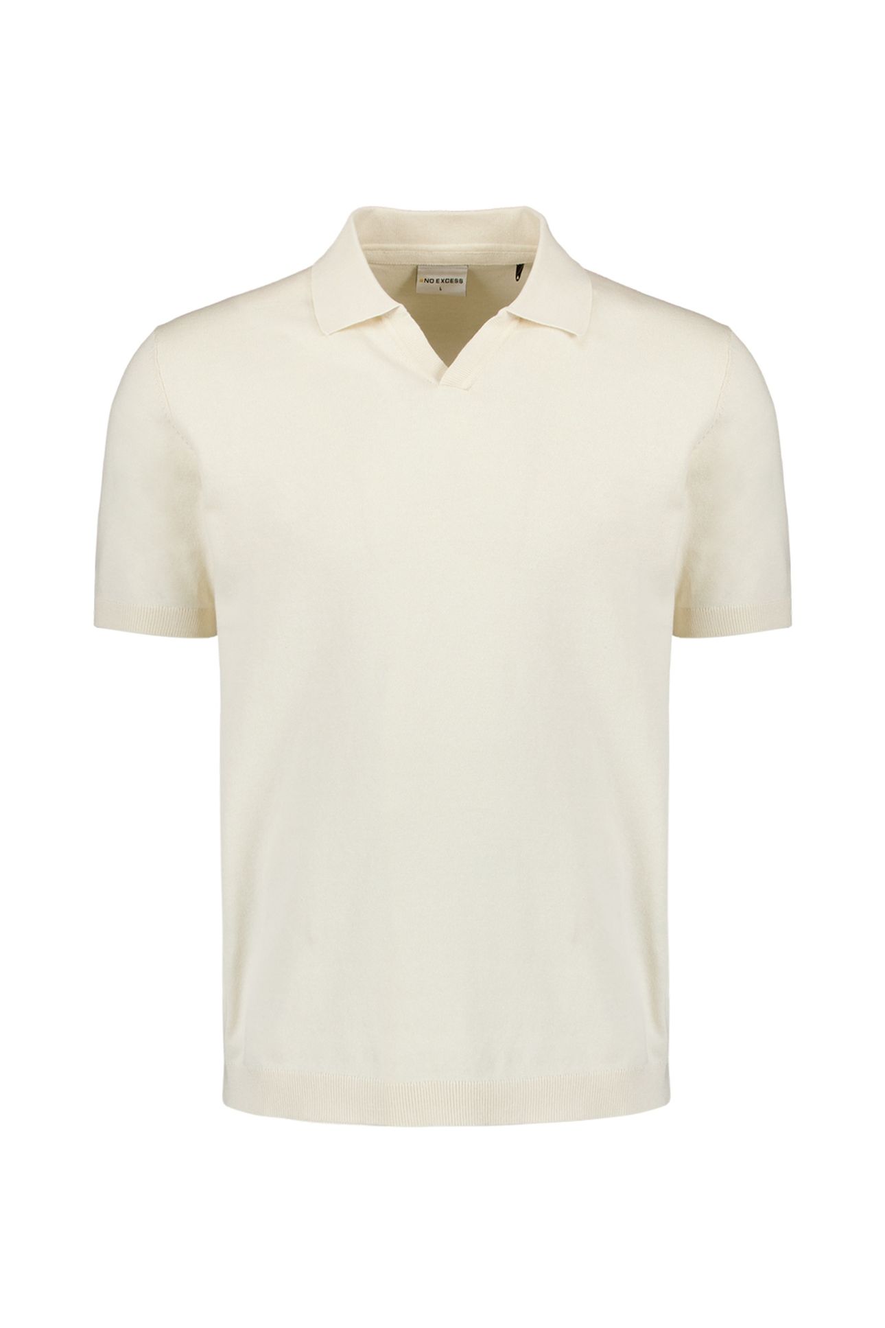 PULLOVER SHORT SLEEVE POLO V SOLID OFFWHITE 5