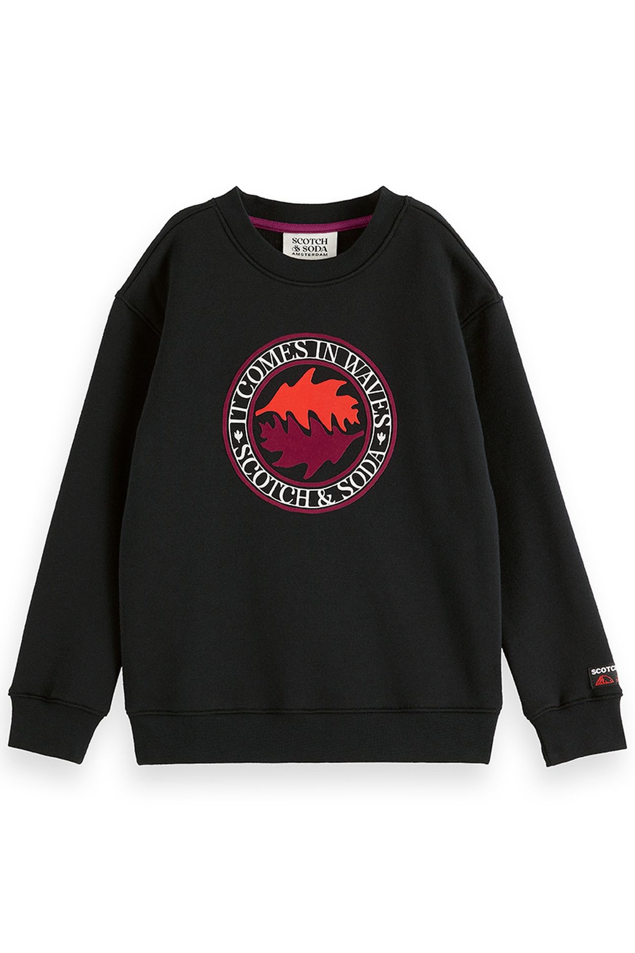 BOY RELAXED-FIT ARTWORK SWEATSHIRT ANTHRACITE 5