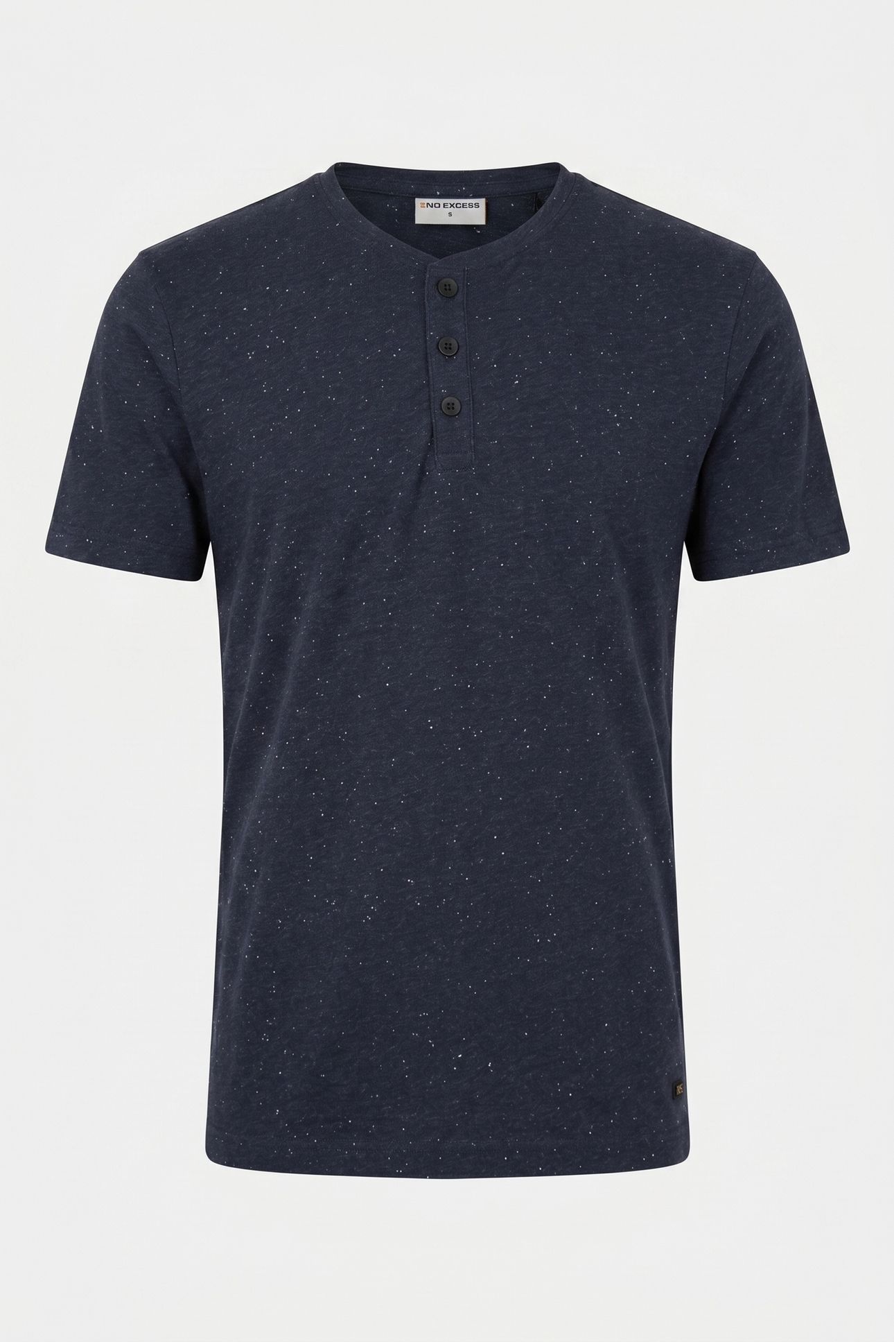 T-SHIRT GRANDDAD WITH NEPS DEEP BLUE 3