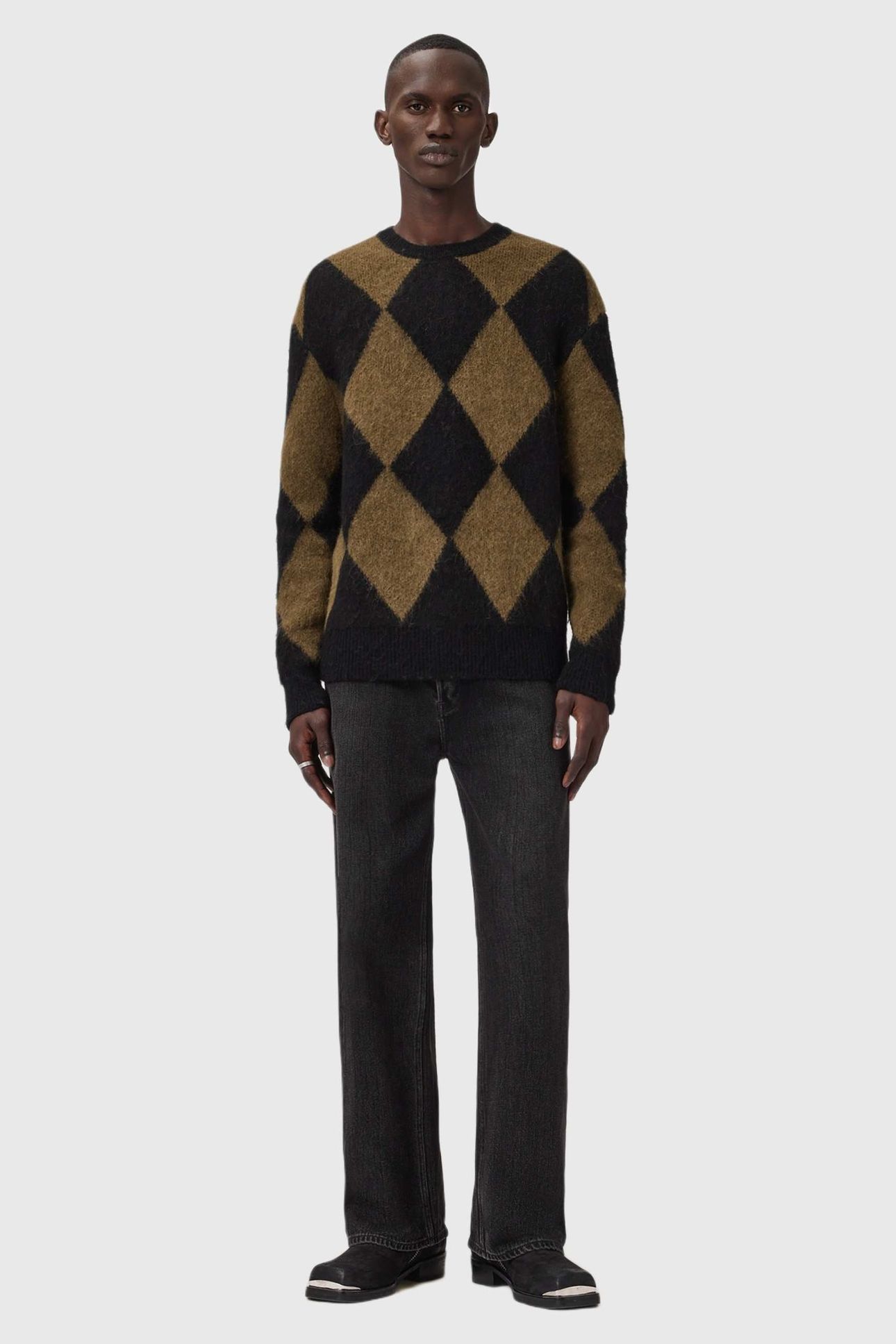 BOWER CREW BLACK/BROWN 4
