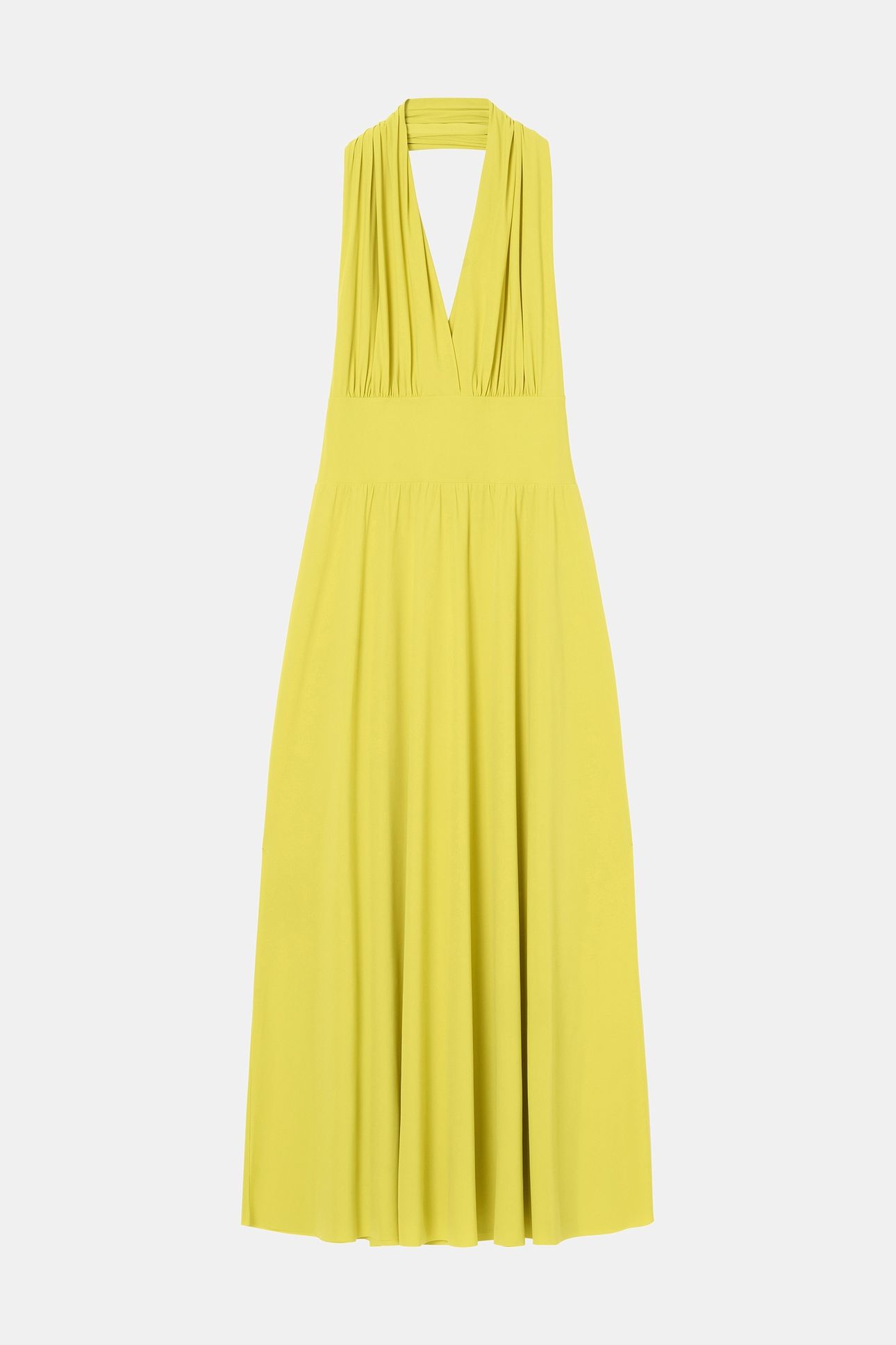 CANNES DRESS LIME GREEN 4