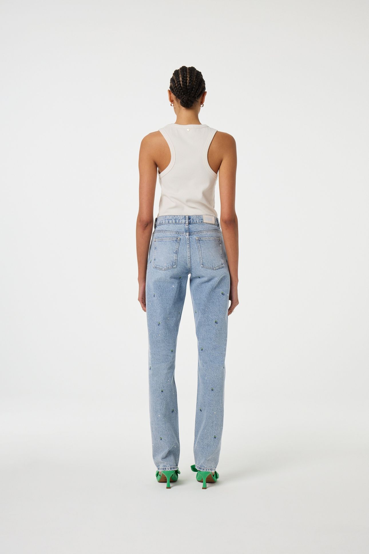 MARIE STRAIGHT LEG JEANS VINTAGE BLUE 3