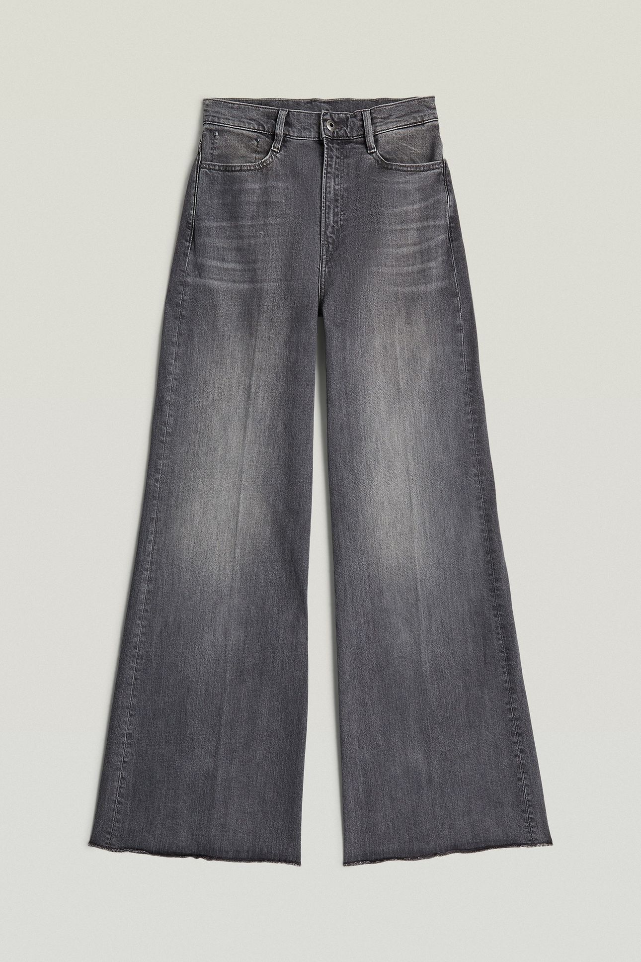 DECK ULTRA HIGH WIDE LEG JEANS GREY 5