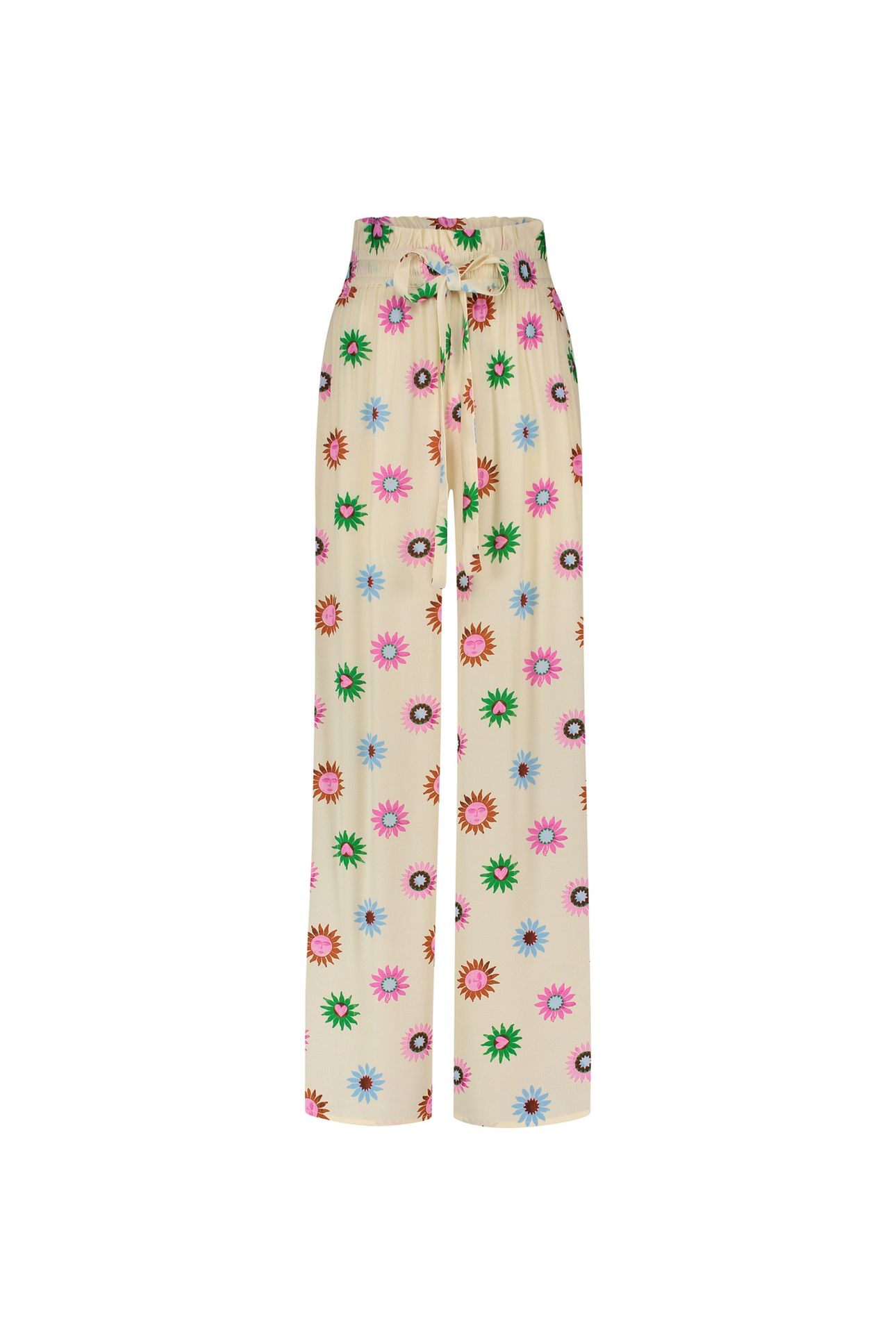 PALAPA TROUSERS WARM WHITE/PINK DREA 4