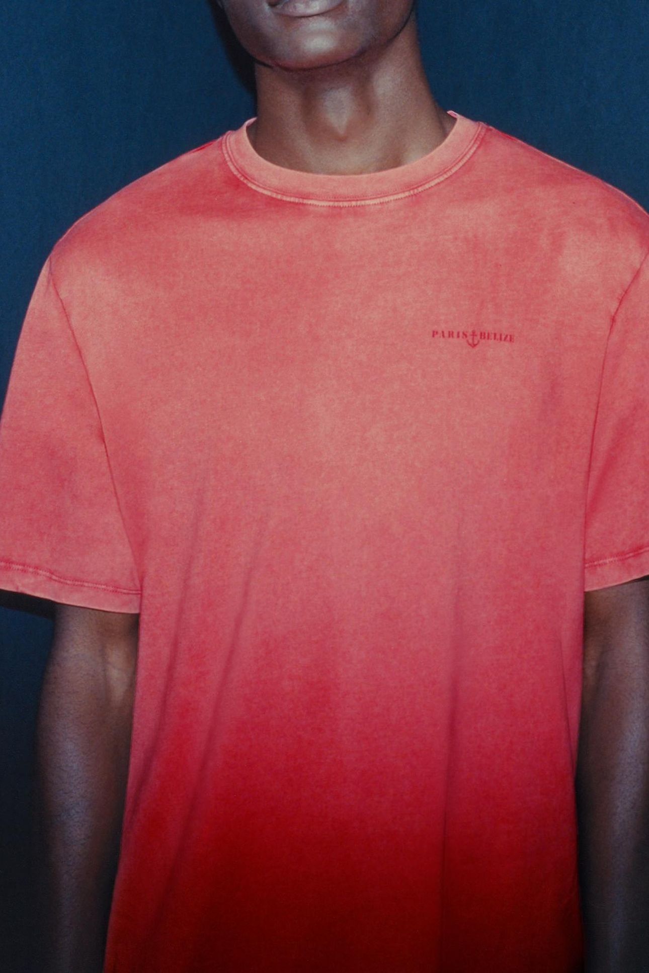 CAYENNE T-SHIRT WITH SLOGAN AND ANCHOR ON CHEST 3