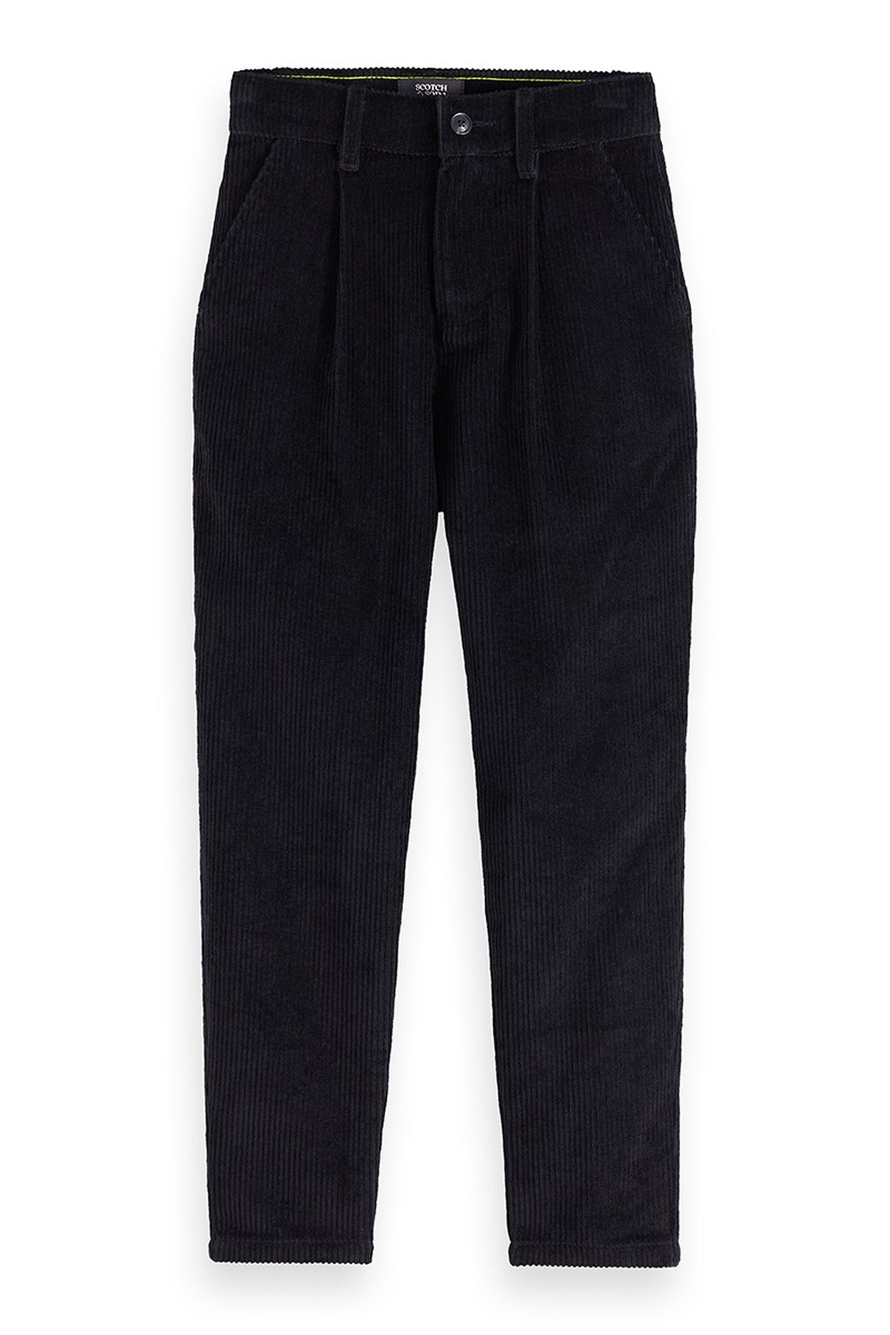 BOY LOOSE-TAPERED CORDUROY PANTS ANTHRACITE 4