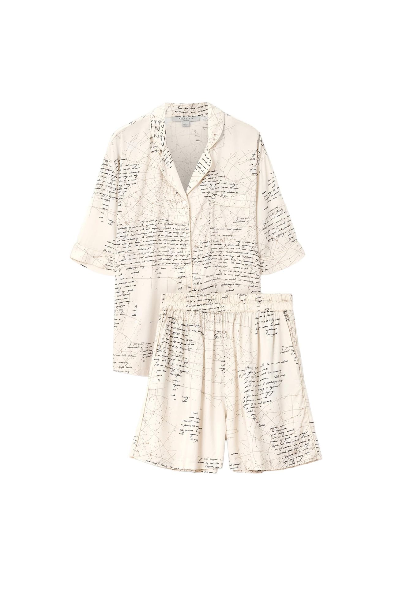 CLEM PJ SET SCRIPT OFF WHITE 7