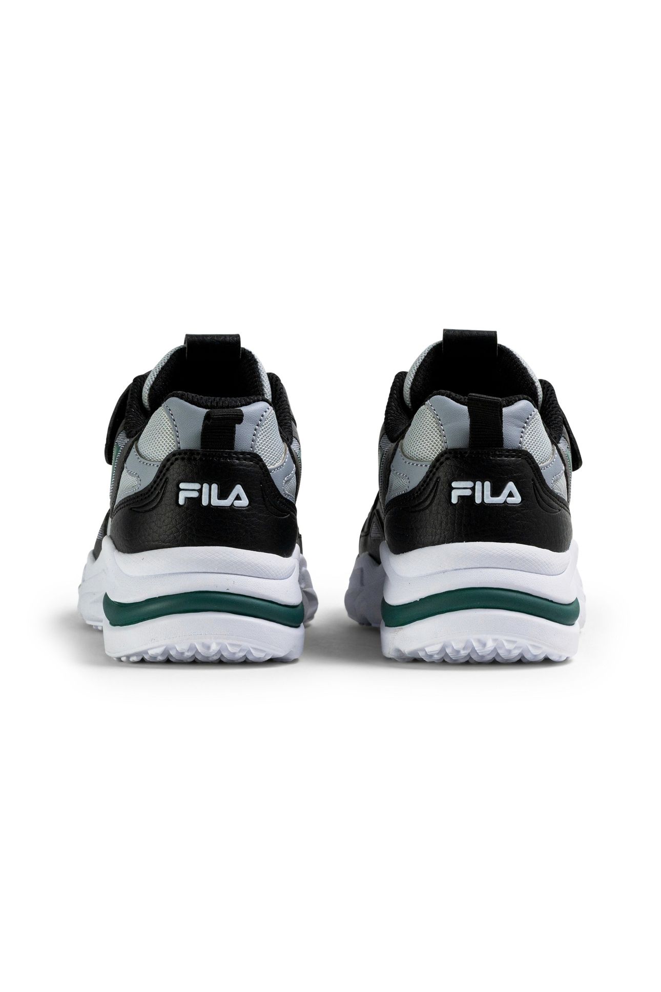 MADRUN VELCRO KIDS BLACK-POSY GREEN 4