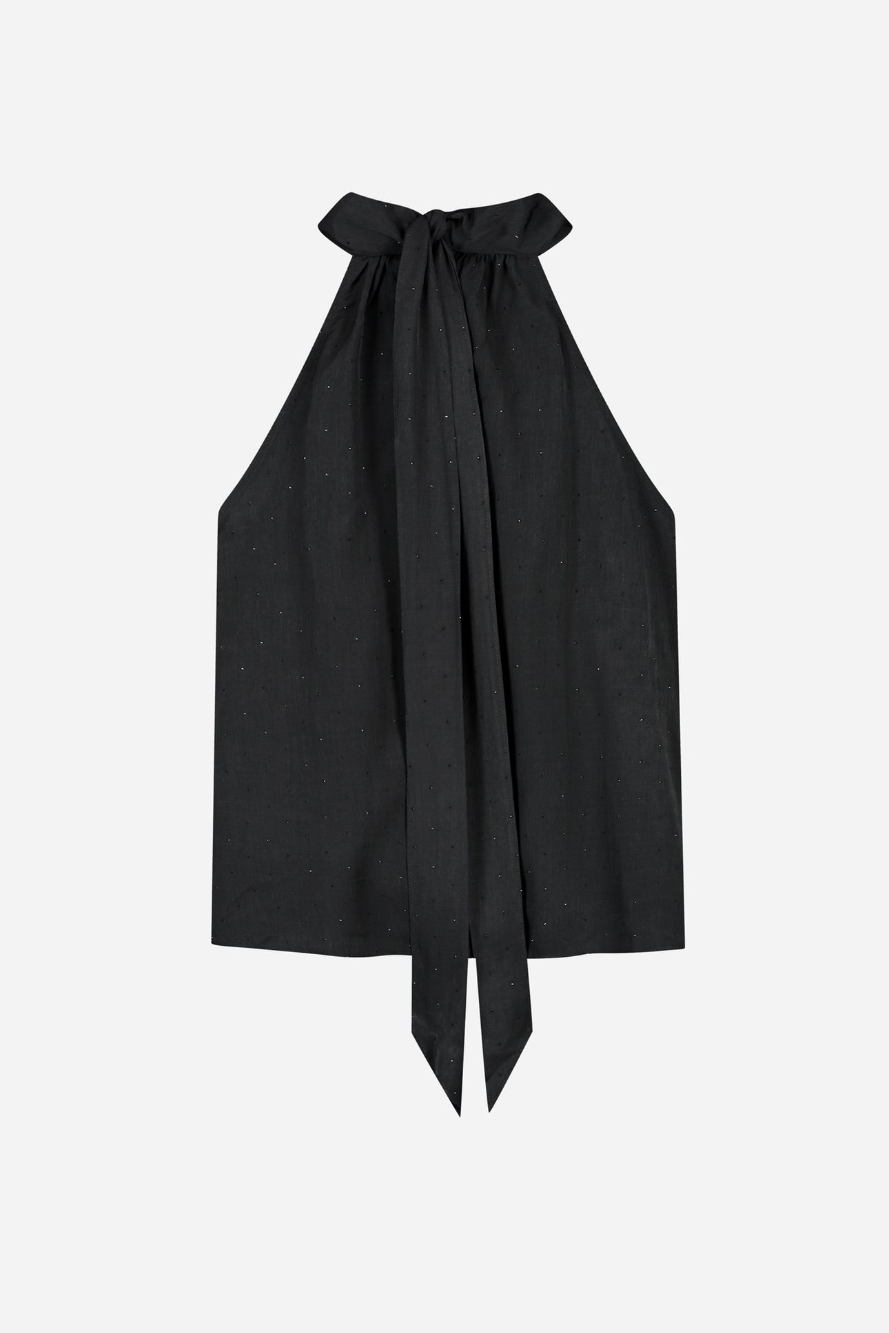 NOUS SOMMES LABELS – HAZEL HALTER TOP BLACK 6