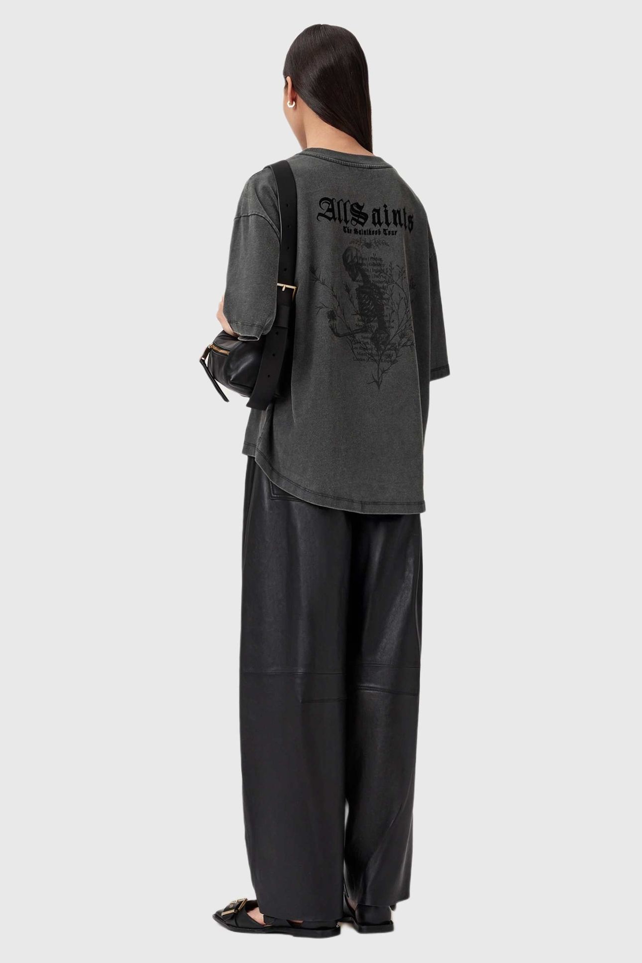 NOVUS AMELIE TEE WASHED BLACK 5