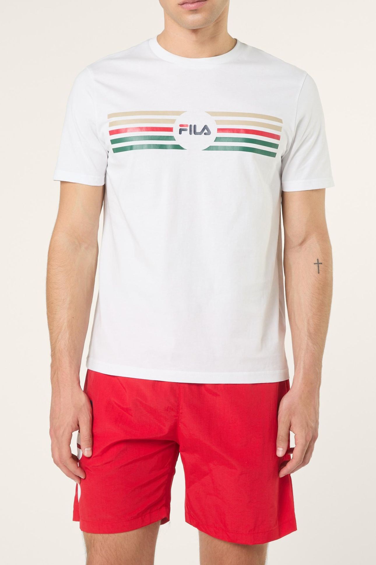 PADULE REGULAR LOGO GRAPHIC T-SHIRT BRIGHT WHITE 1