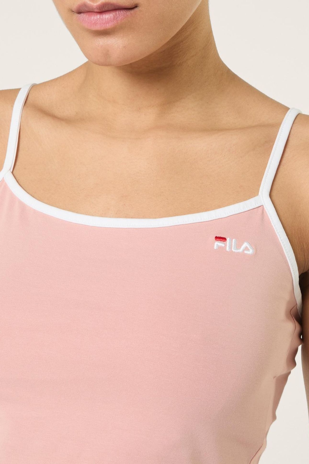 RENELLA CROPPED SPAGETTI STRAP TOP MELLOW ROSE 5