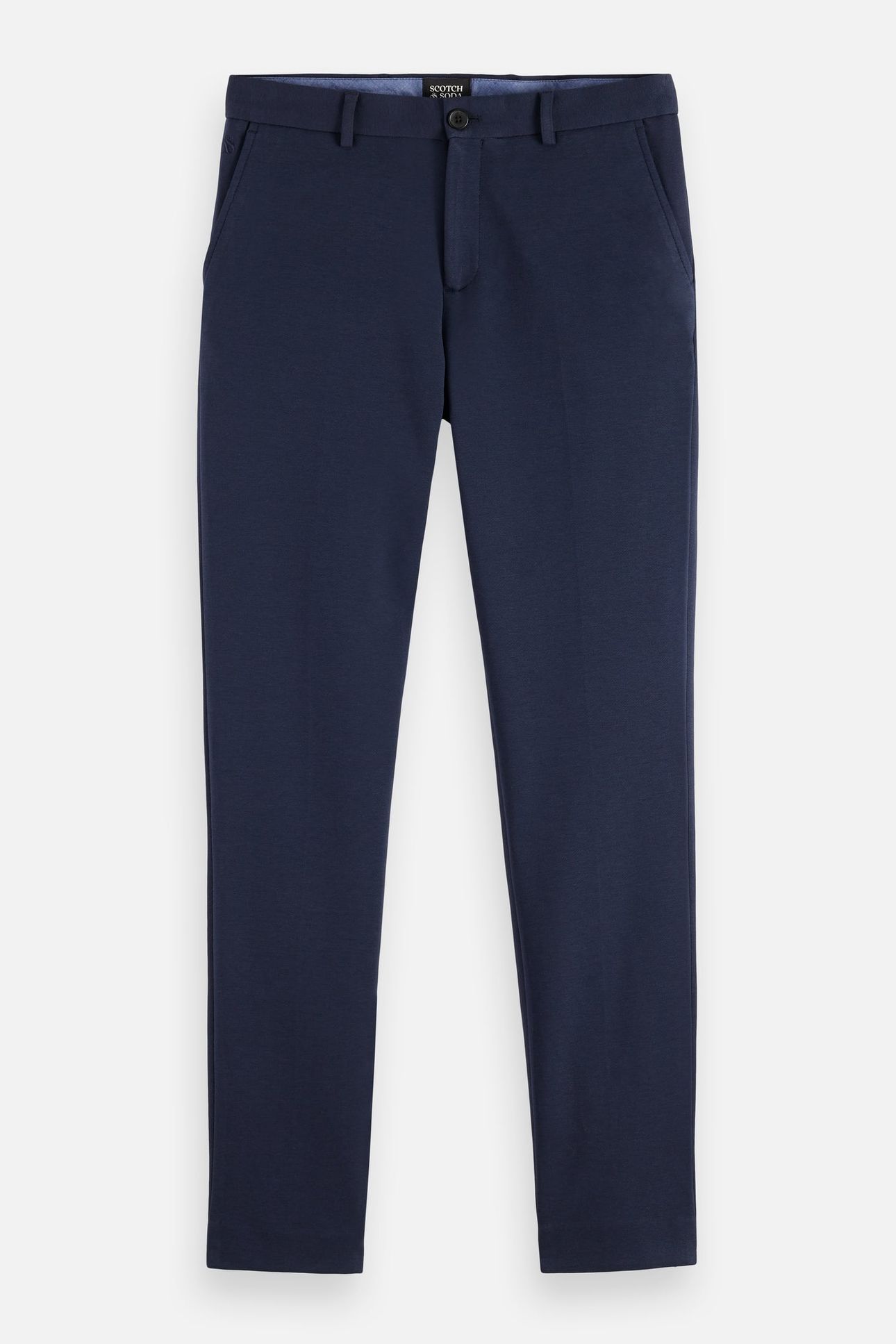 CORE - MOTT - TAILORED KNITTED YARN DYED CHINO NAVY 1