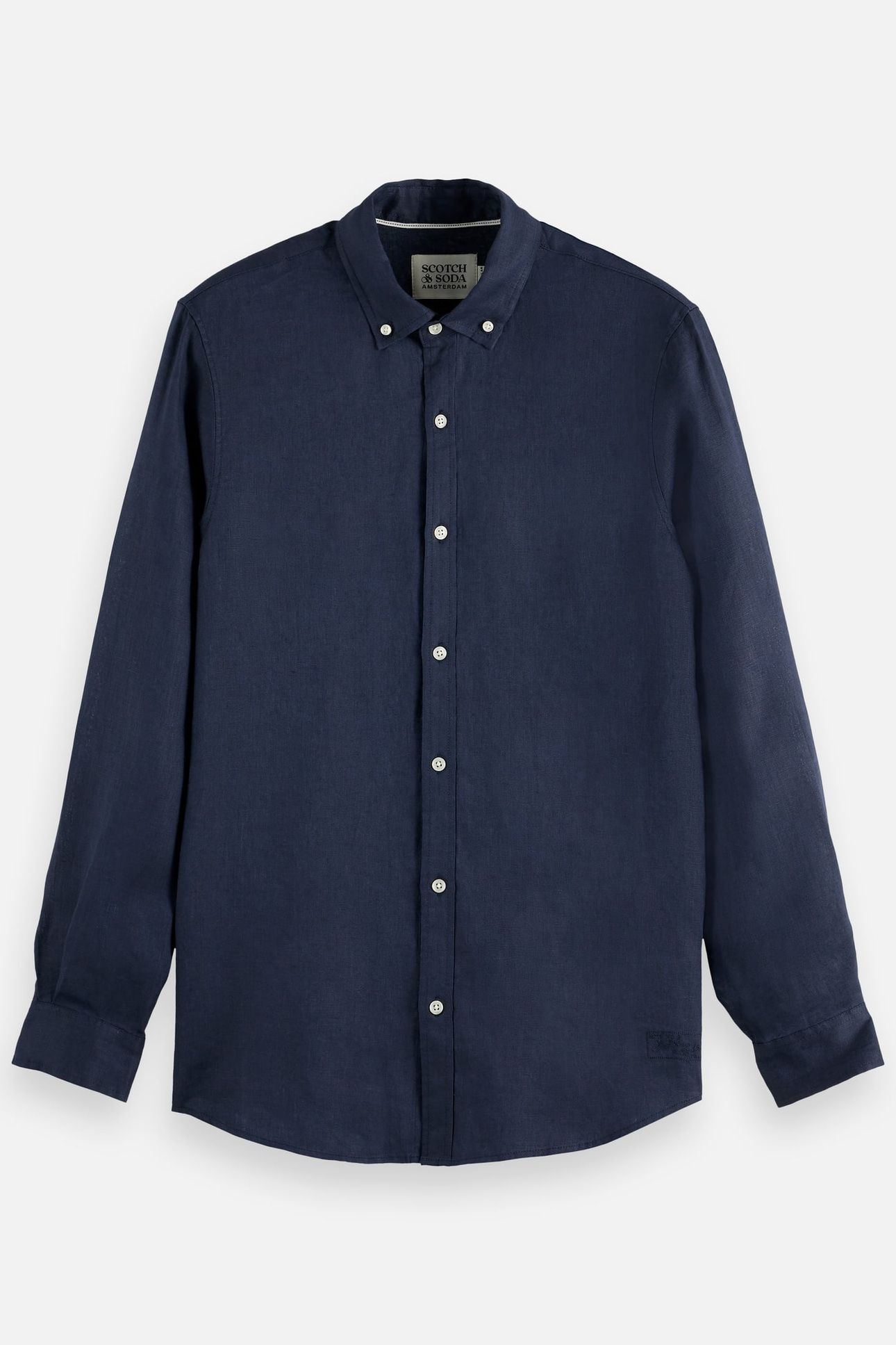 NOS LINEN REGULAR-FIT SHIRT NIGHT 4