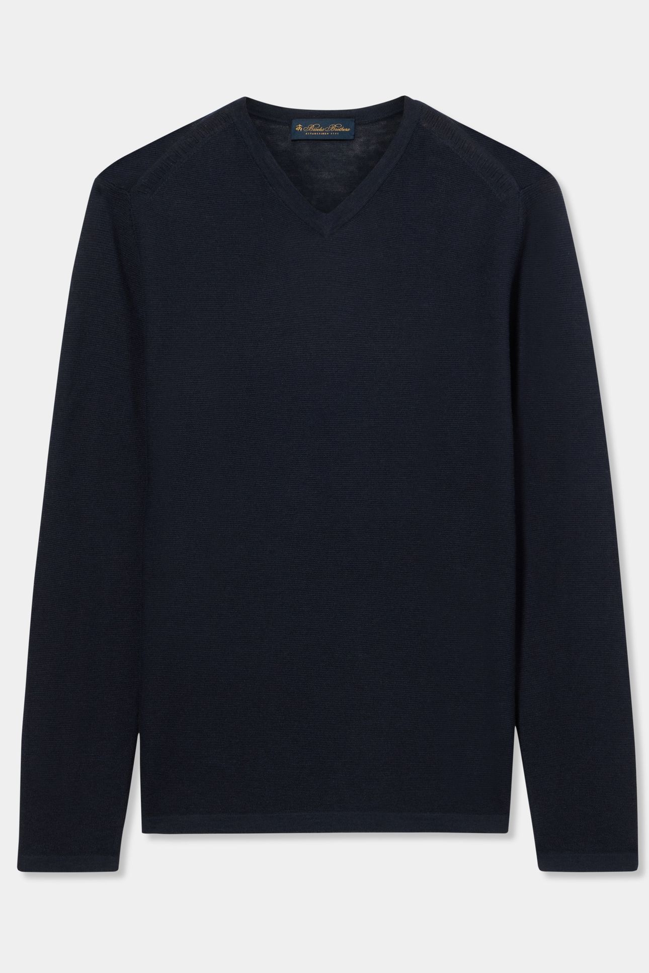 V-NECK ORGANIC COTTON NAVY 3