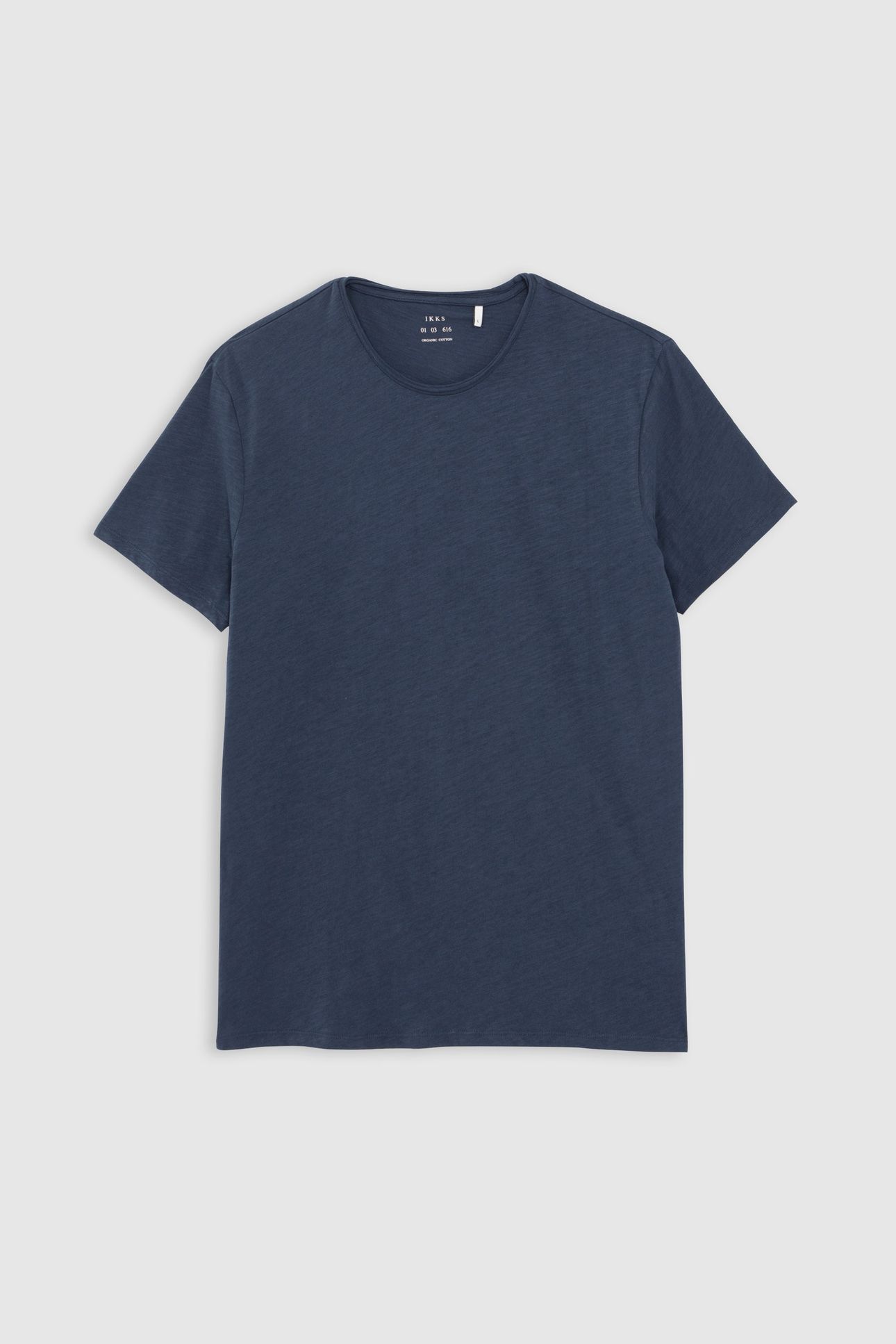 PETROL ORGANIC COTTON ESSENTIAL ROUND-NECK T-SHIRT 3