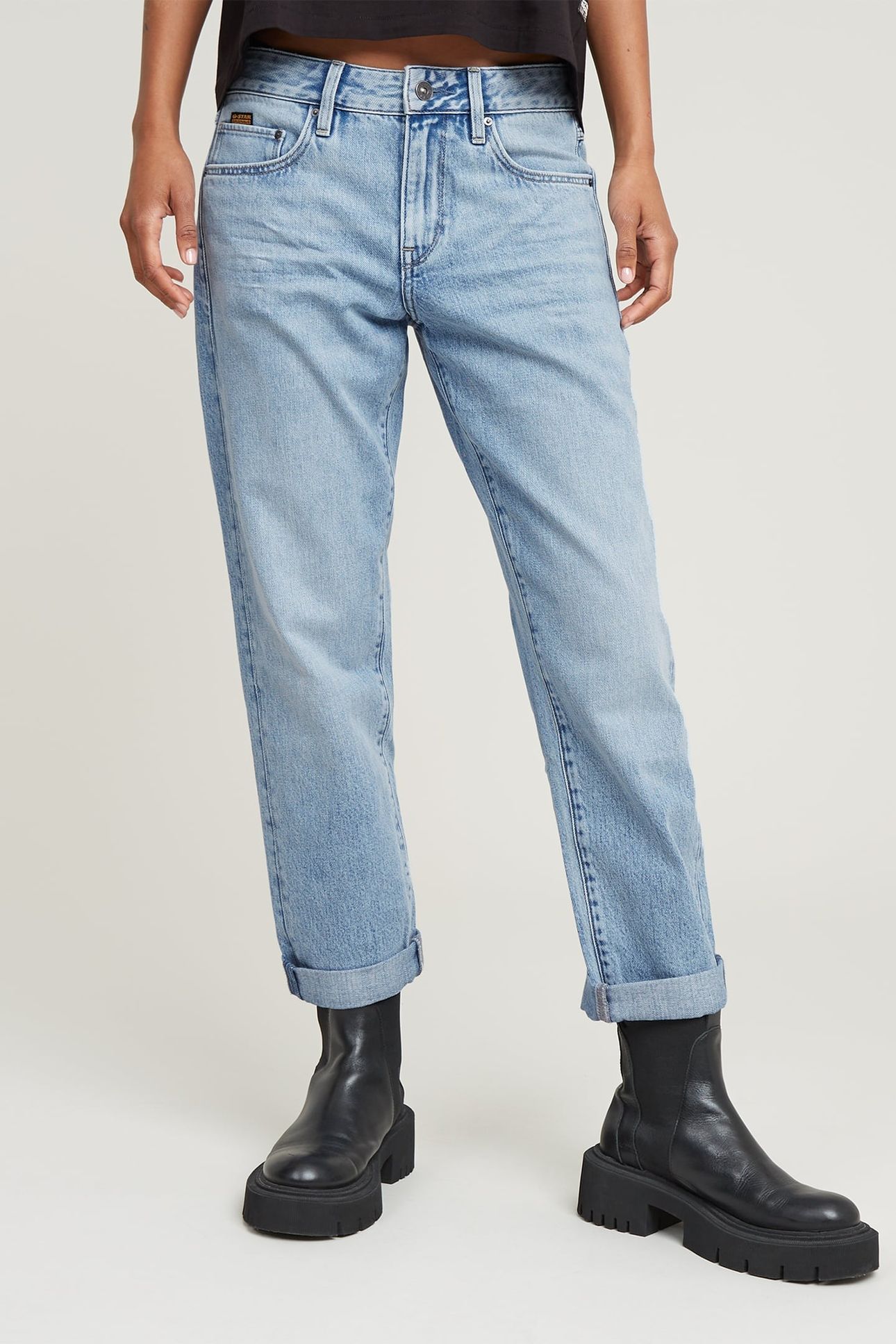 KATE BOYFRIEND JEANS LIGHT/PASTEL BLUE 1