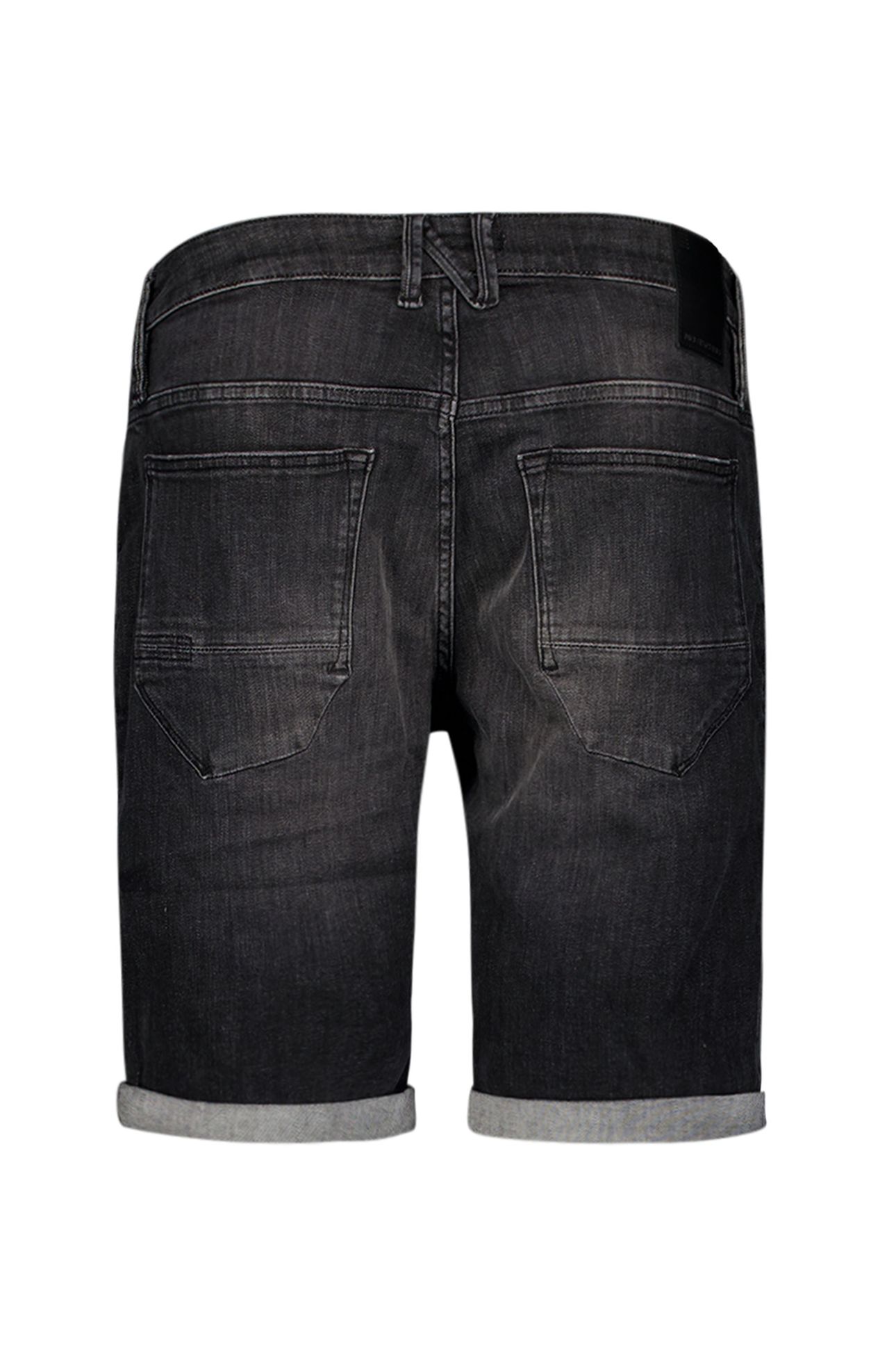 SHORT DENIM STRETCH BLACK DENIM 5