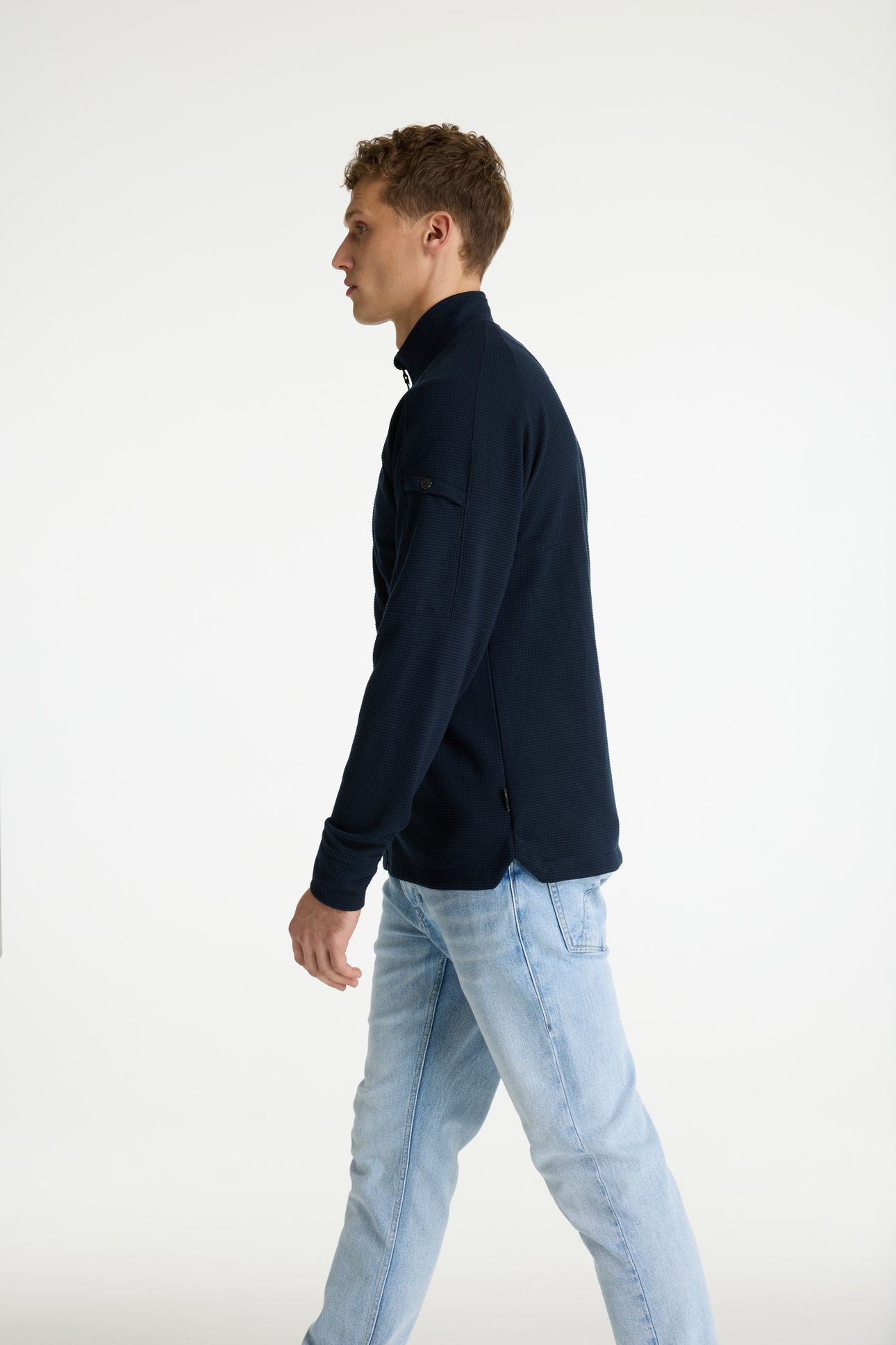 ZINO CARDIGAN SWEAT SKY CAPTAIN 4