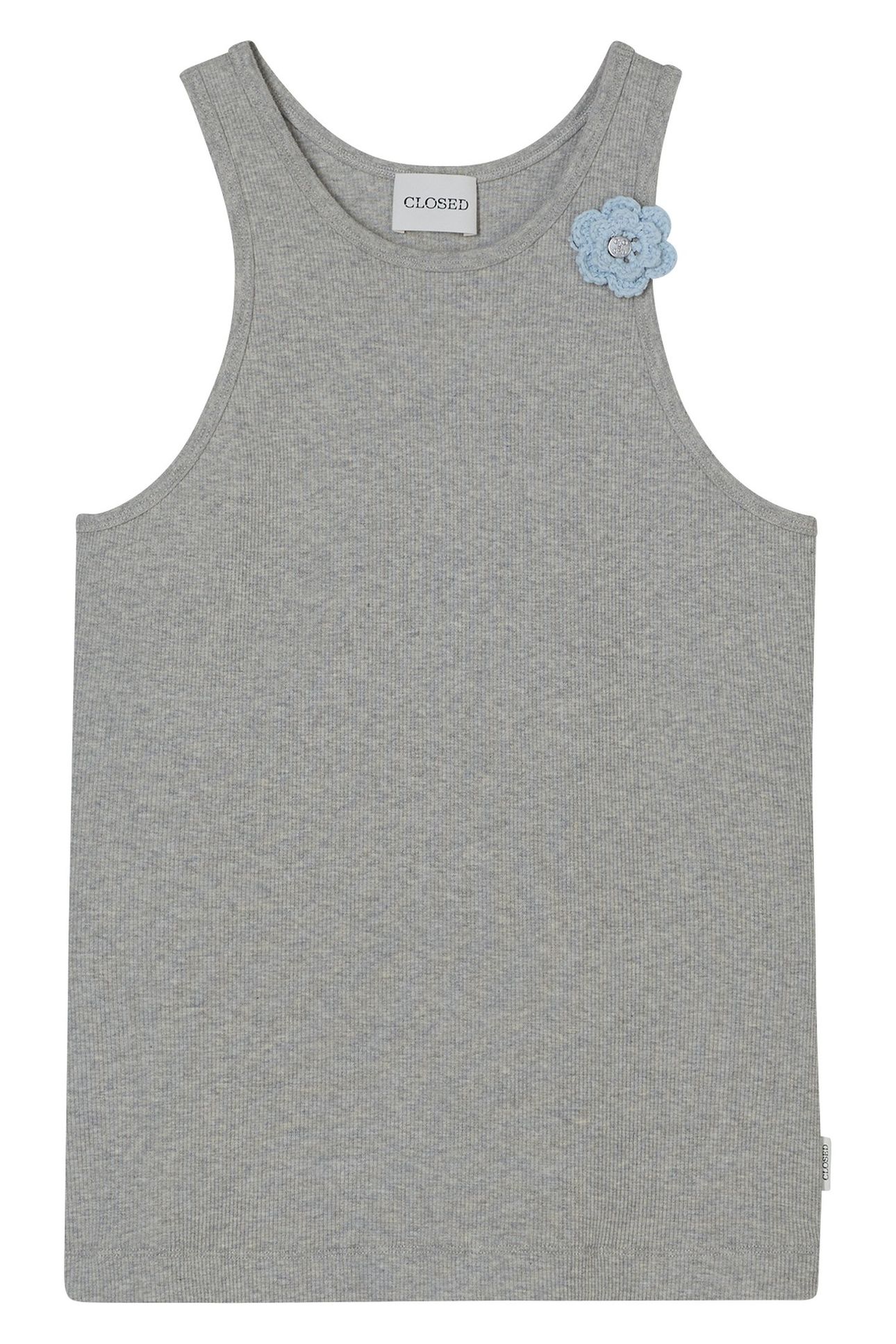 TANK TOP LIGHT GREY MELANGE 5