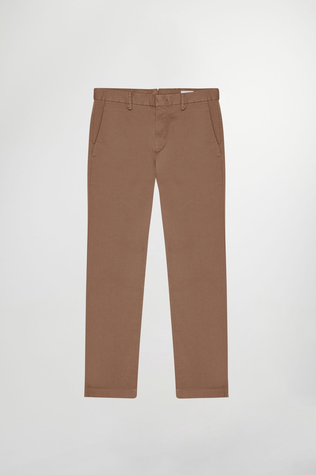 NN07 THEO CHINO BROWN REGULAR FIT TROUSERS 3