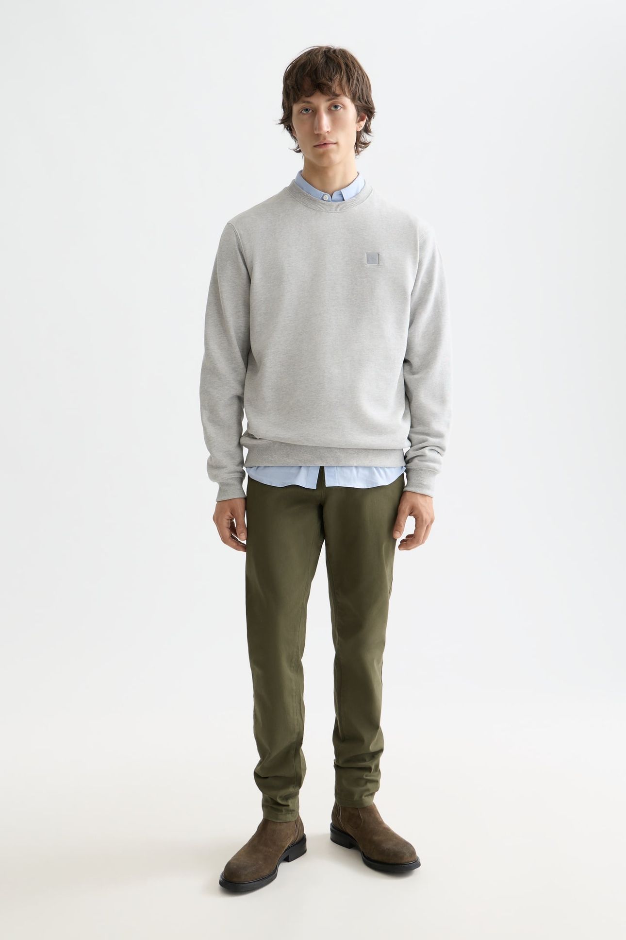 NOS MOTT COTTON-BLEND TWILL CHINO KHAKI 1