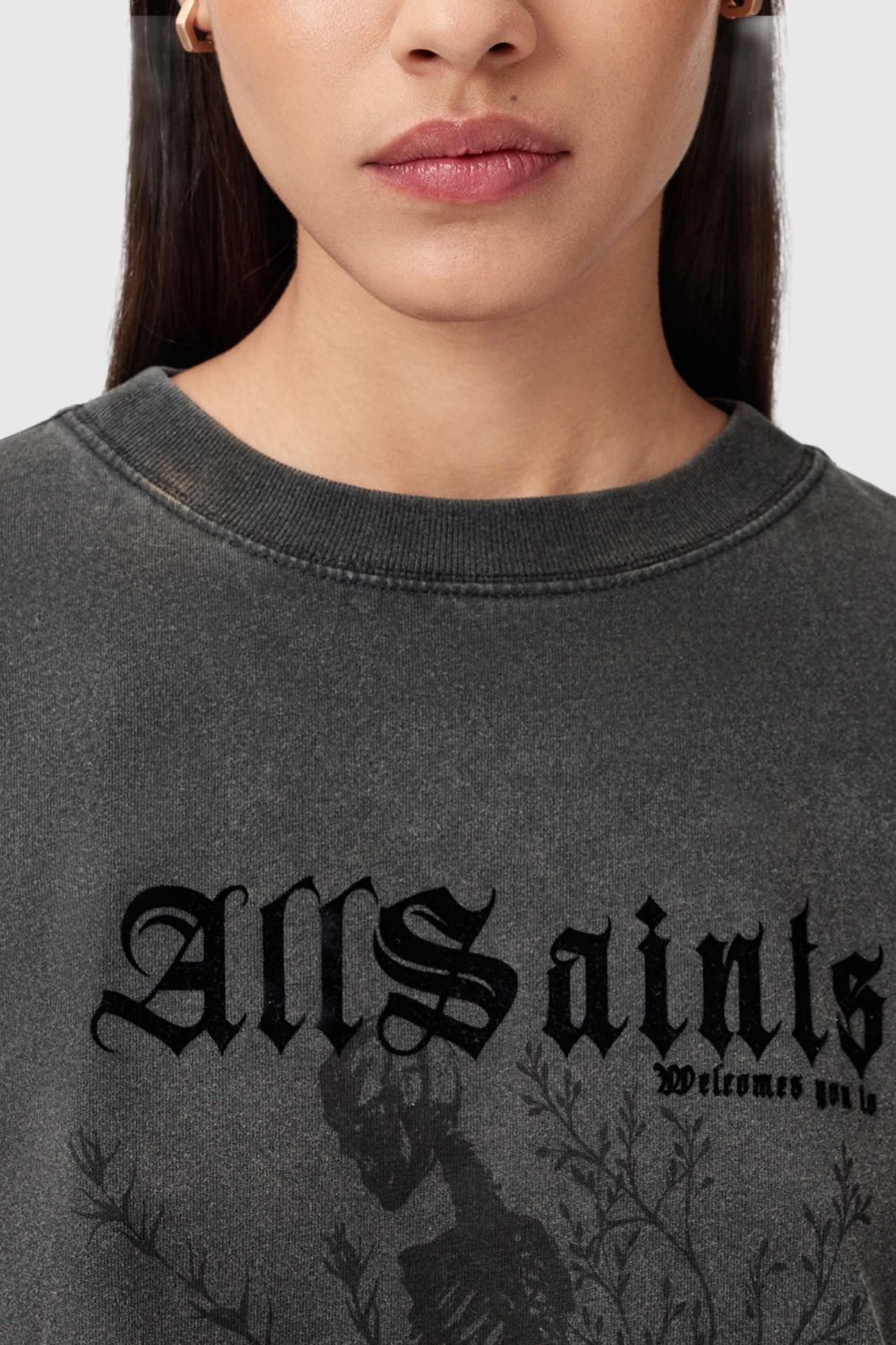NOVUS AMELIE TEE WASHED BLACK 8