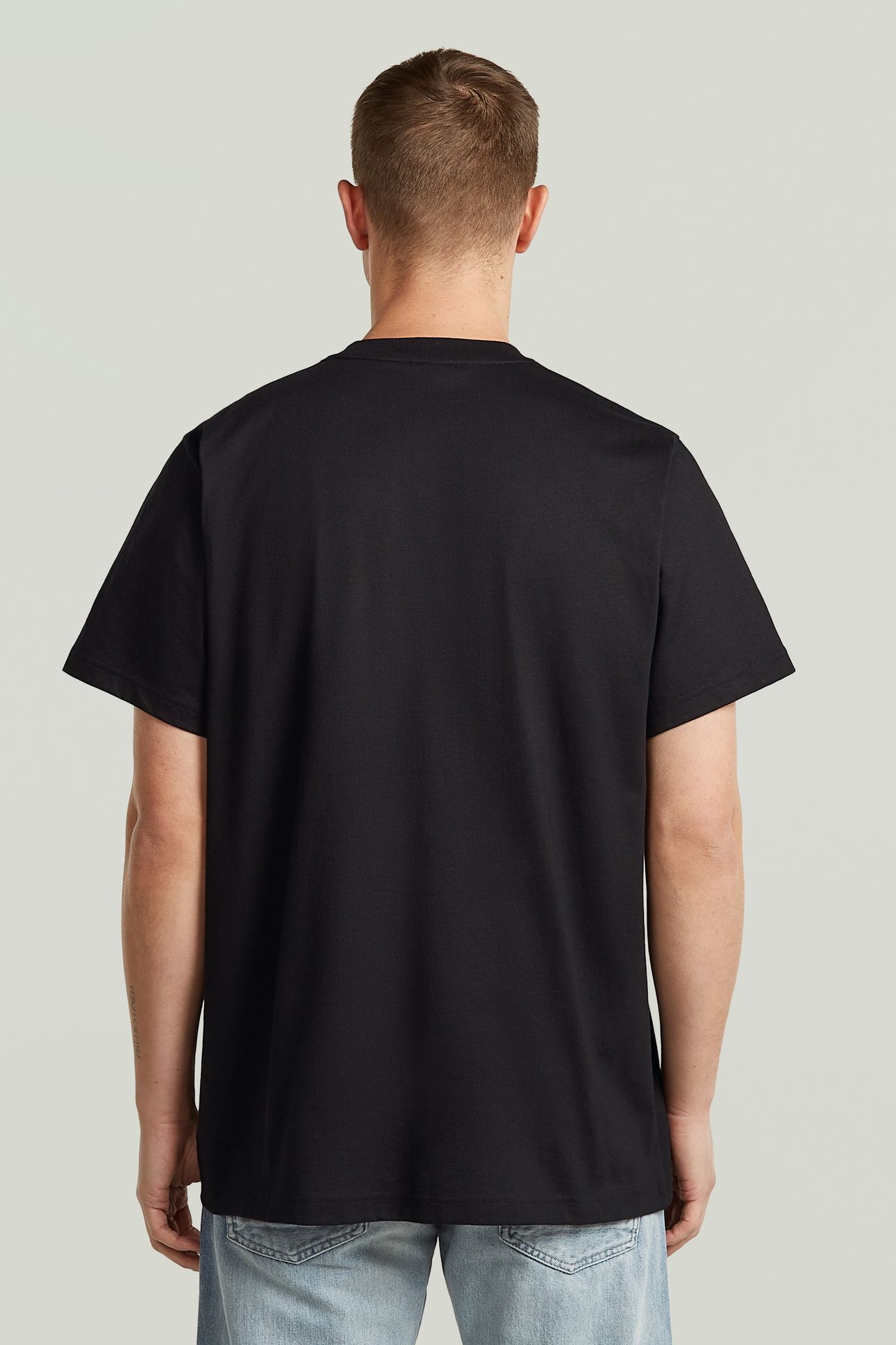 CHEST LOGO LOOSE R T BLACK 2