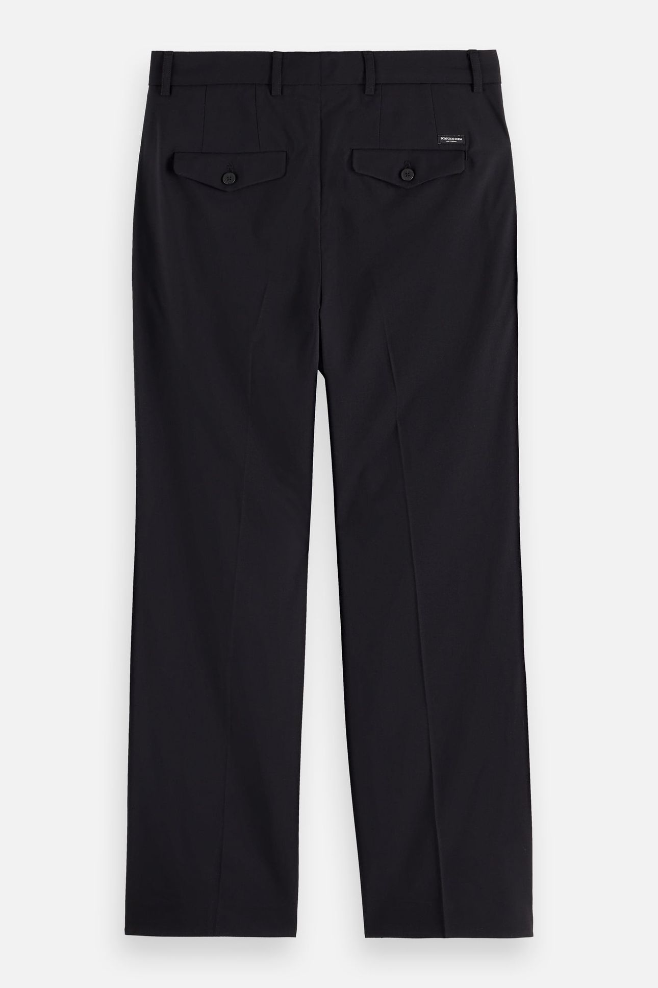 CORE RELAXED STRAIGHT FIT COOL-WOOL BLEND CHINO BLACK 5