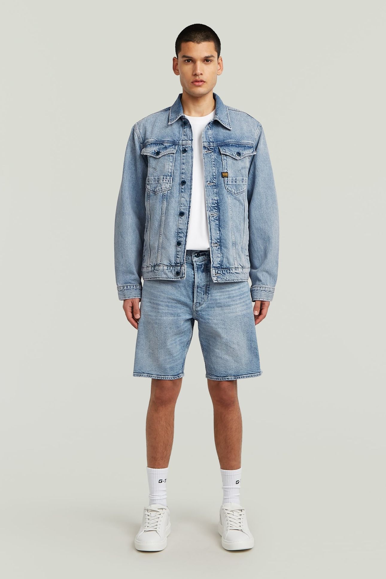 TRIPLE A SHORT LIGHT/PASTEL BLUE 2