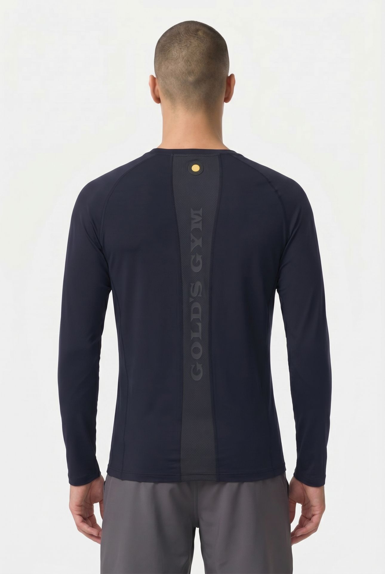 GREG - MEN'S FITTED COMPRESSION LONGSLEEVE BLACK 2